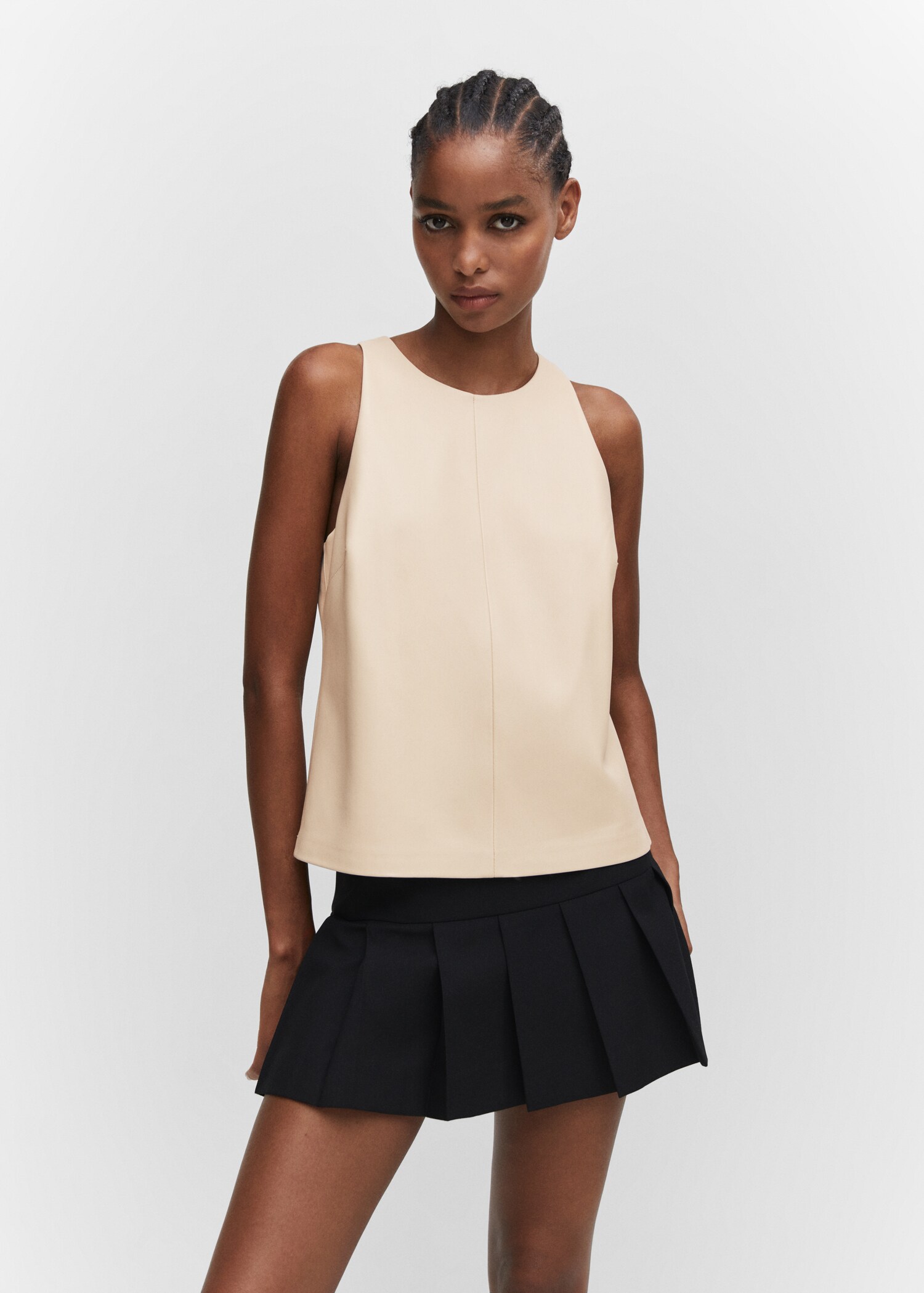 Top efecto piel - Plano medio