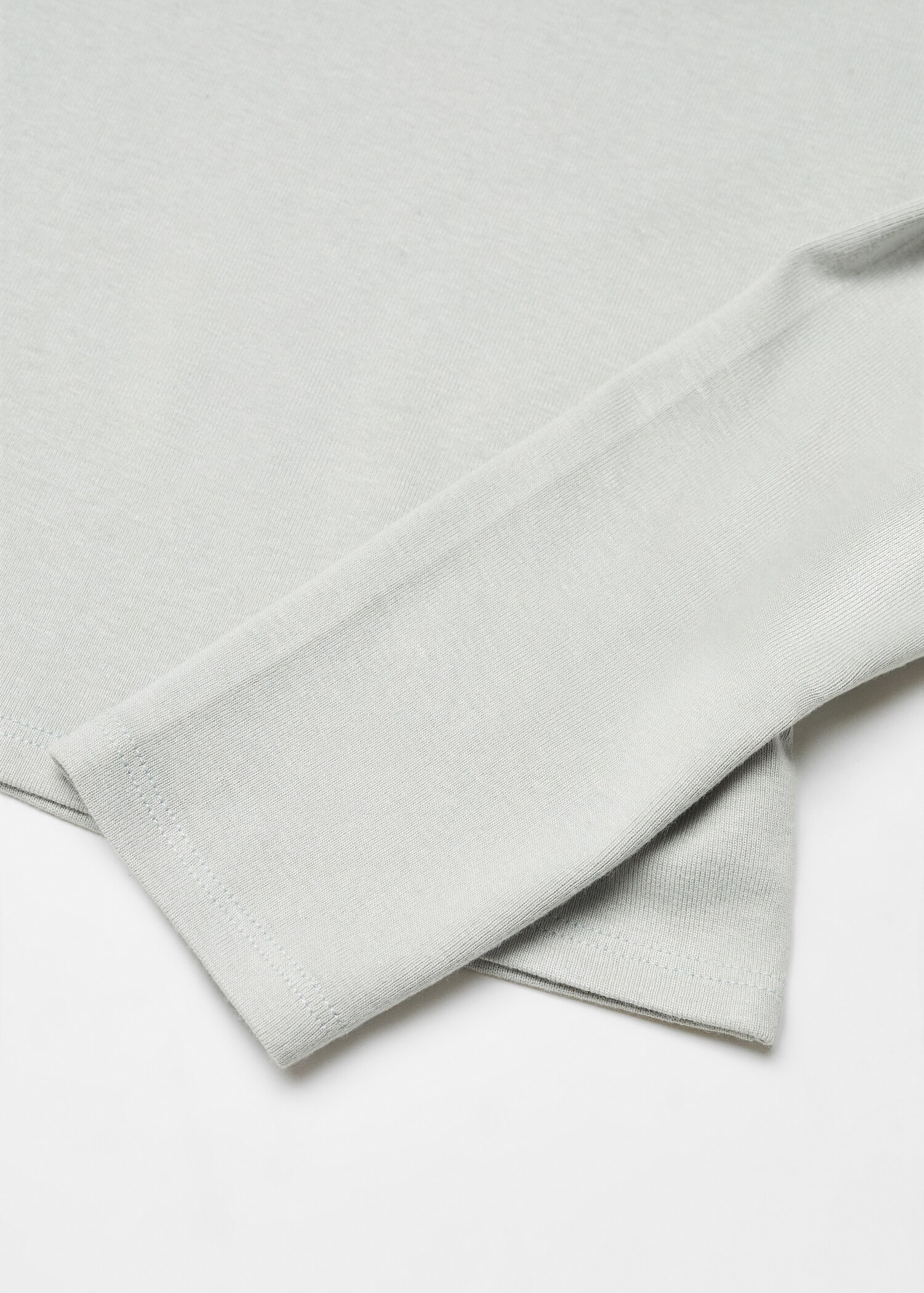 Cropped modal t-shirt - Details of the article 8