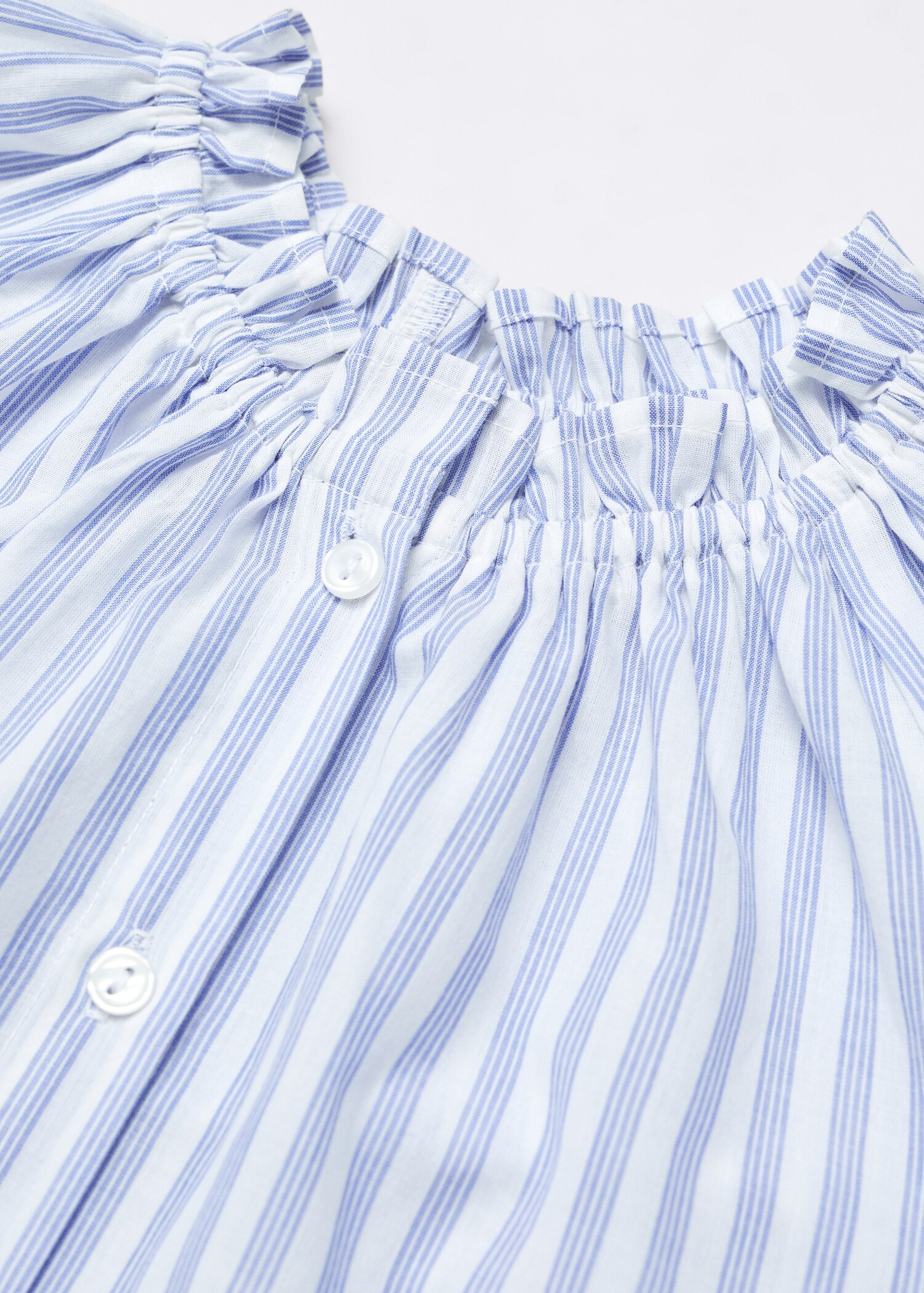 Blusa algodão riscas - Pormenor do artigo 8
