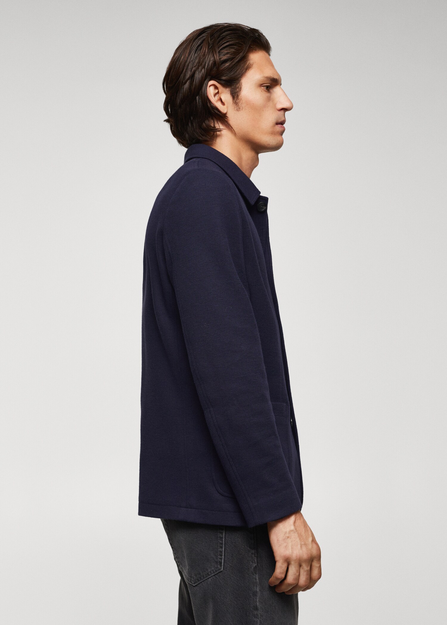 Cotton jacket with pockets - Details of the article 2