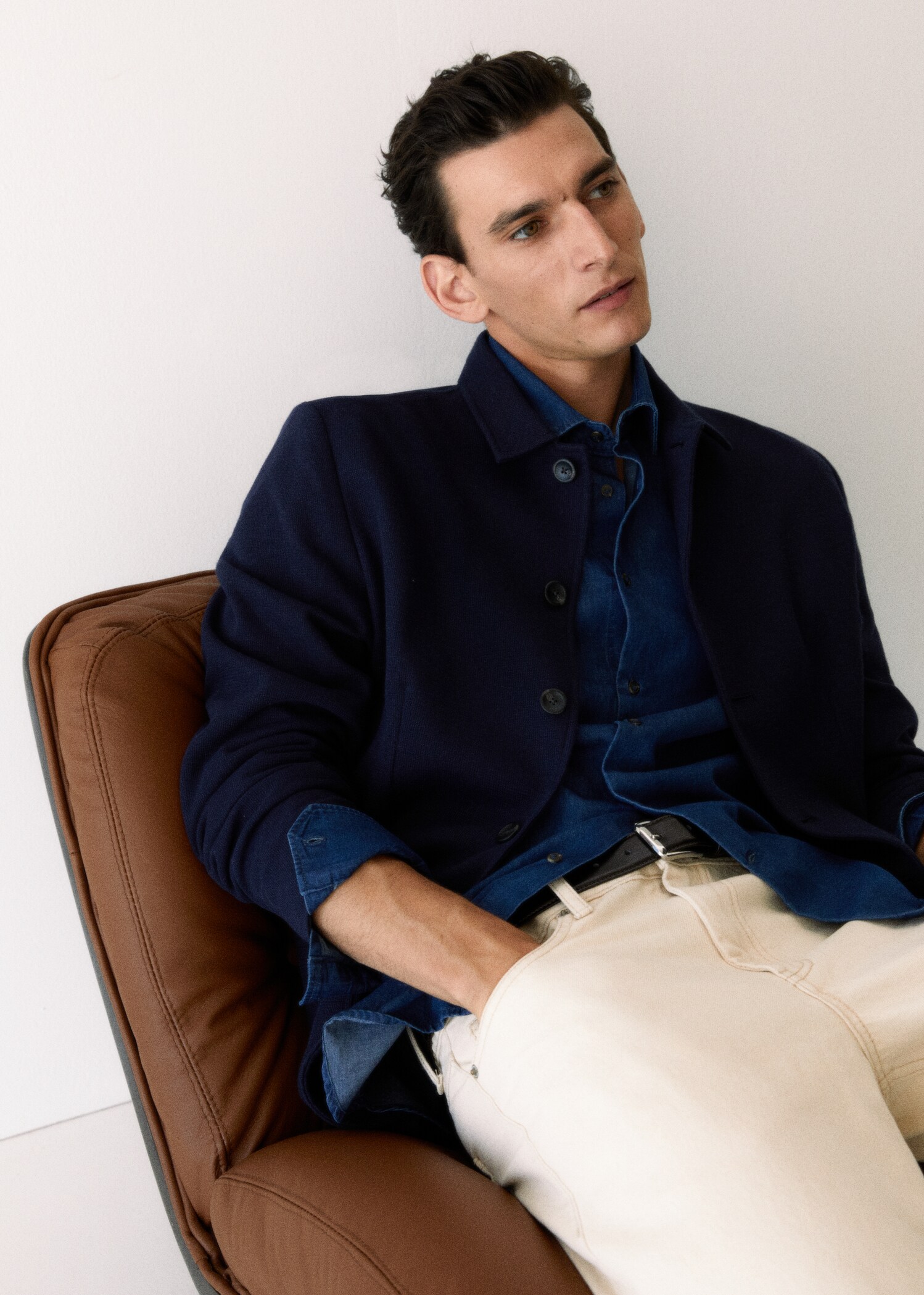 Cotton jacket with pockets - Details of the article 5