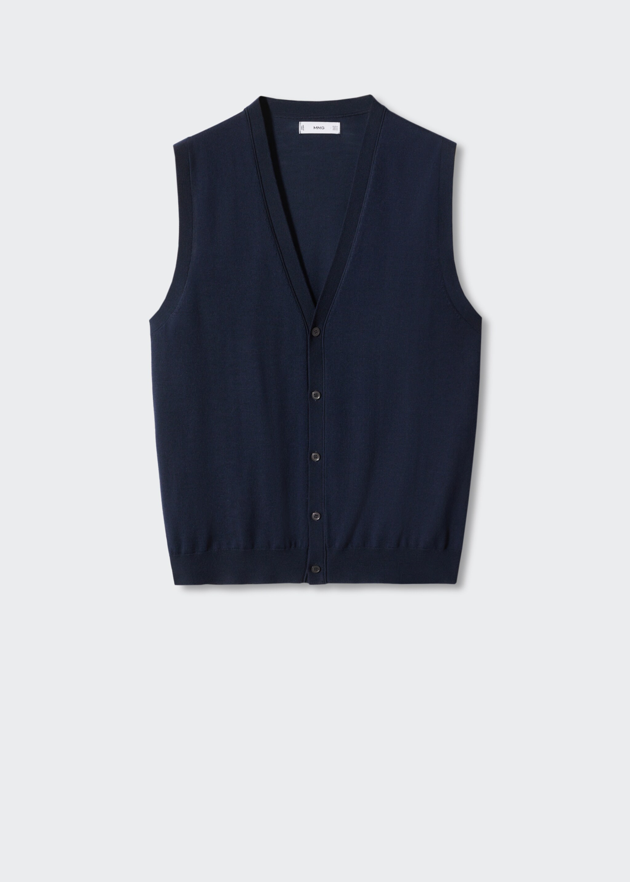 Vestă din lână merino 100% - Articol fără model