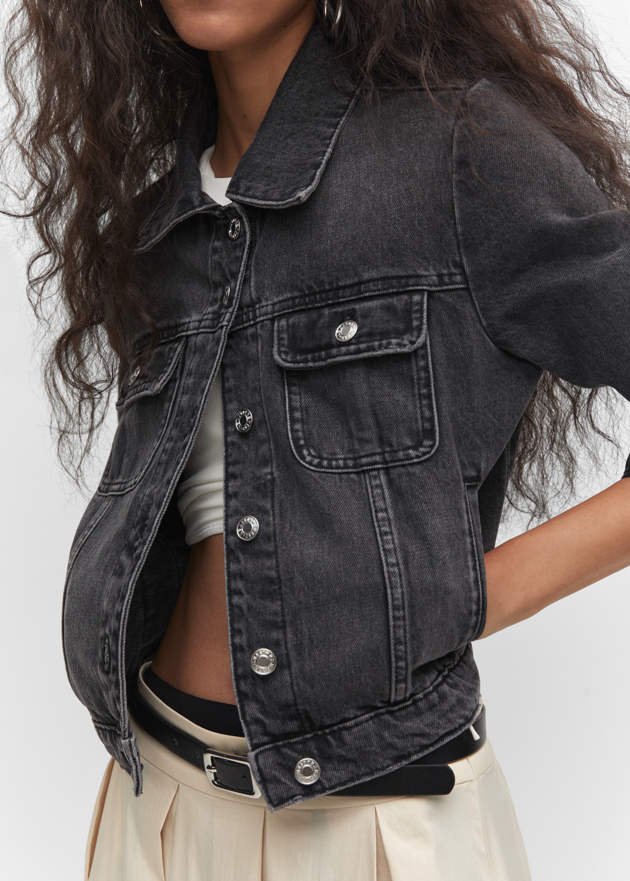 Oversized Denim Jacket Veste En Jeans Mango Mango Veste En Jean