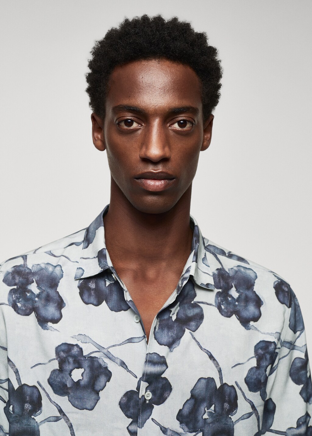 Flowy floral shirt online