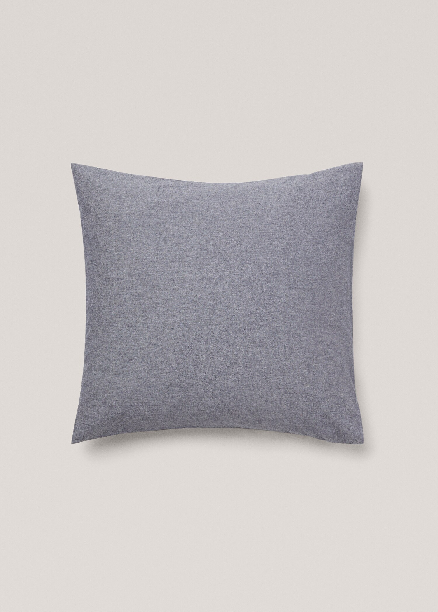 Taie d'oreiller couleur denim 60x60 cm (Lot de 2) - Article sans modèle