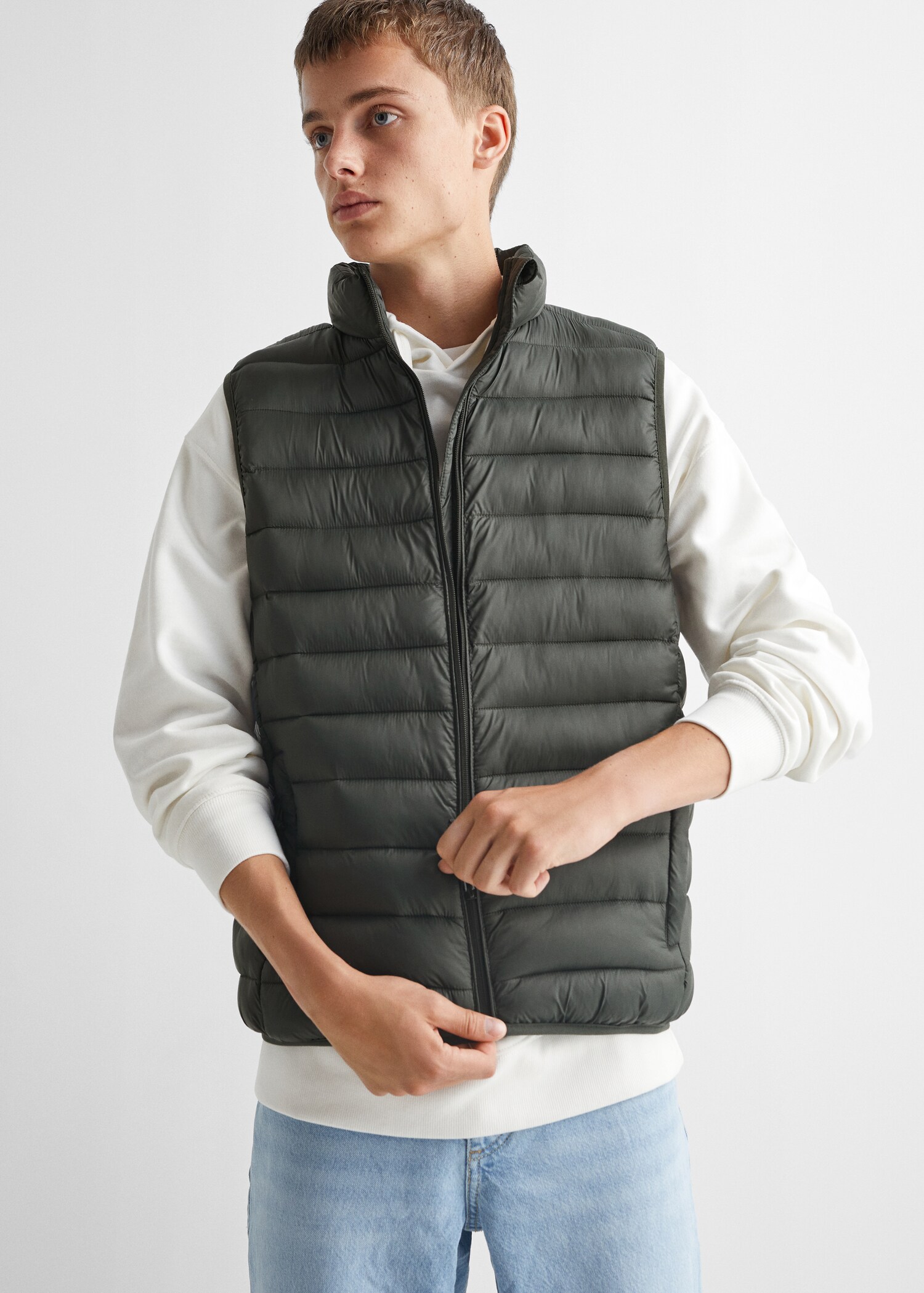 Quilted gilet - Medium plane