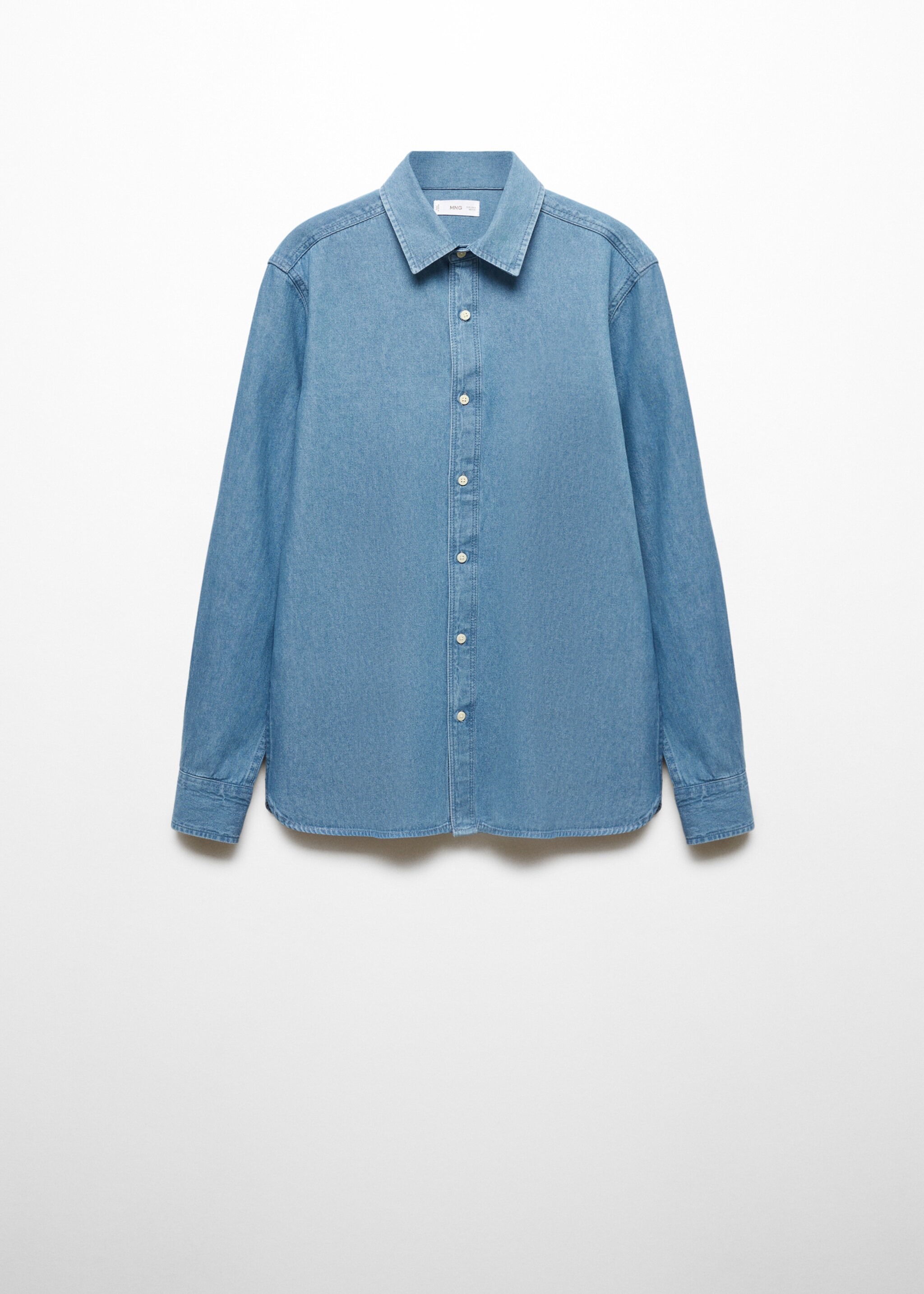 Denimskjorte i bomull - Artikkel uten modell