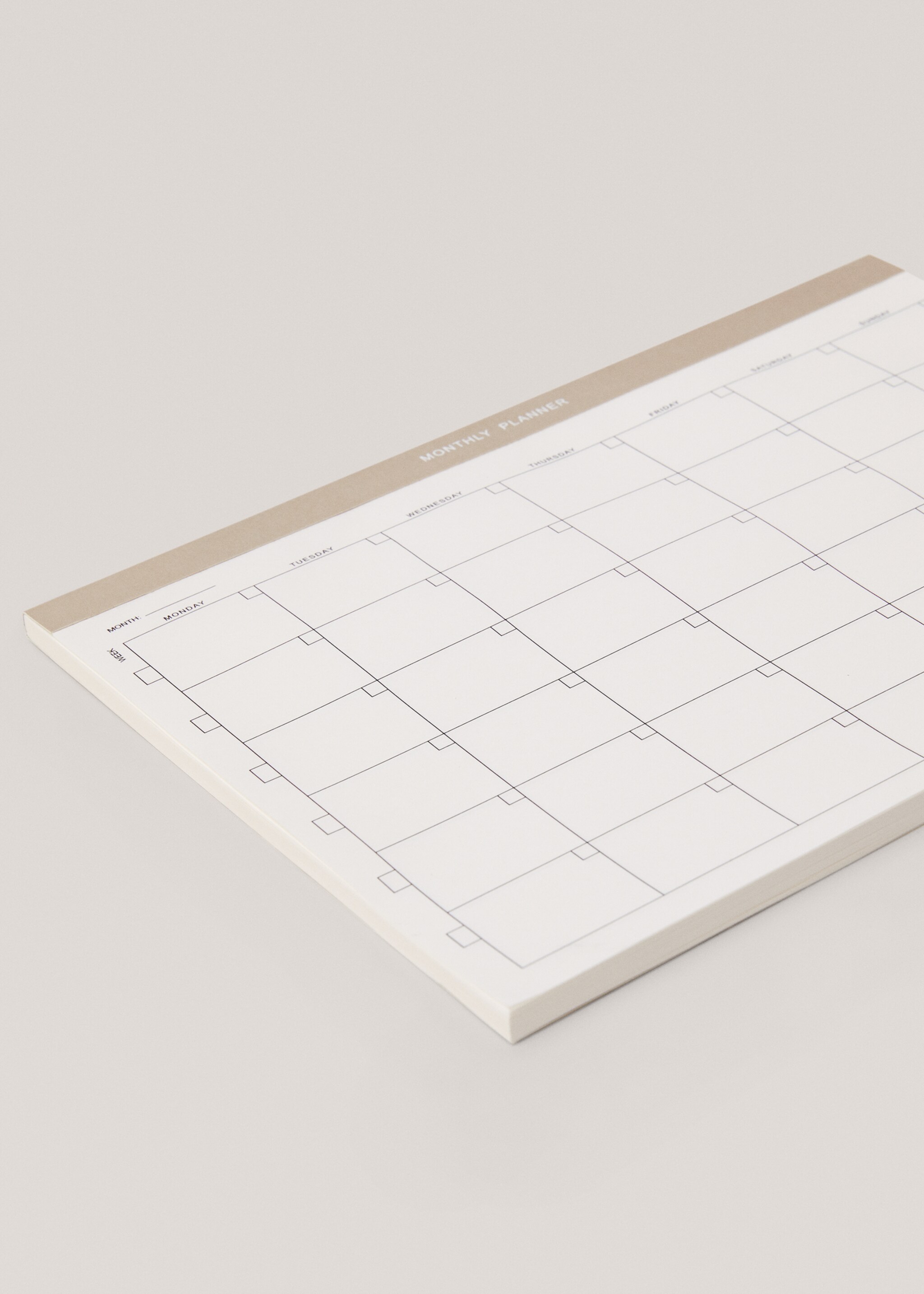 Monthly planner - Details of the article 1