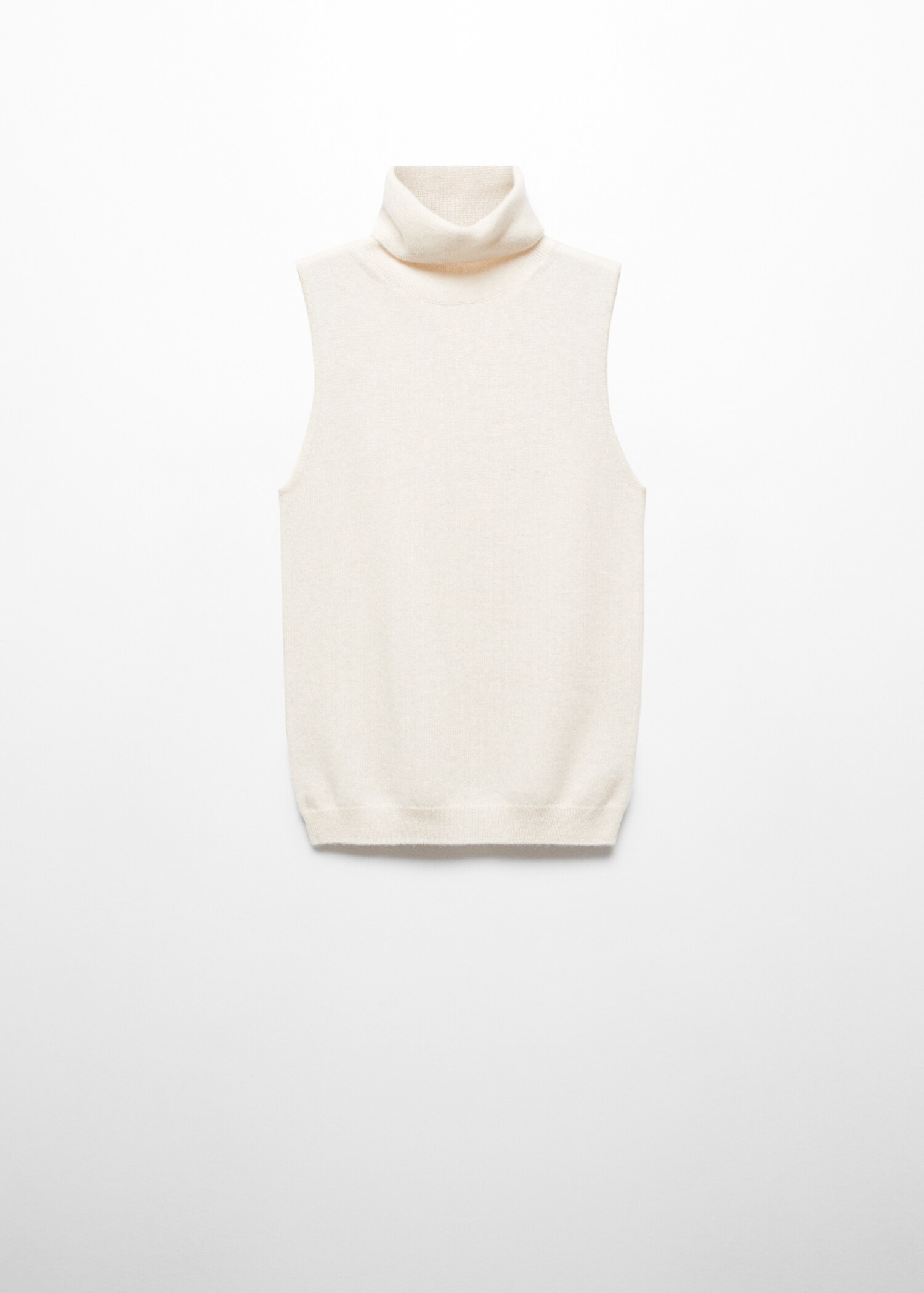 Turtleneck cashmere top - Article without model