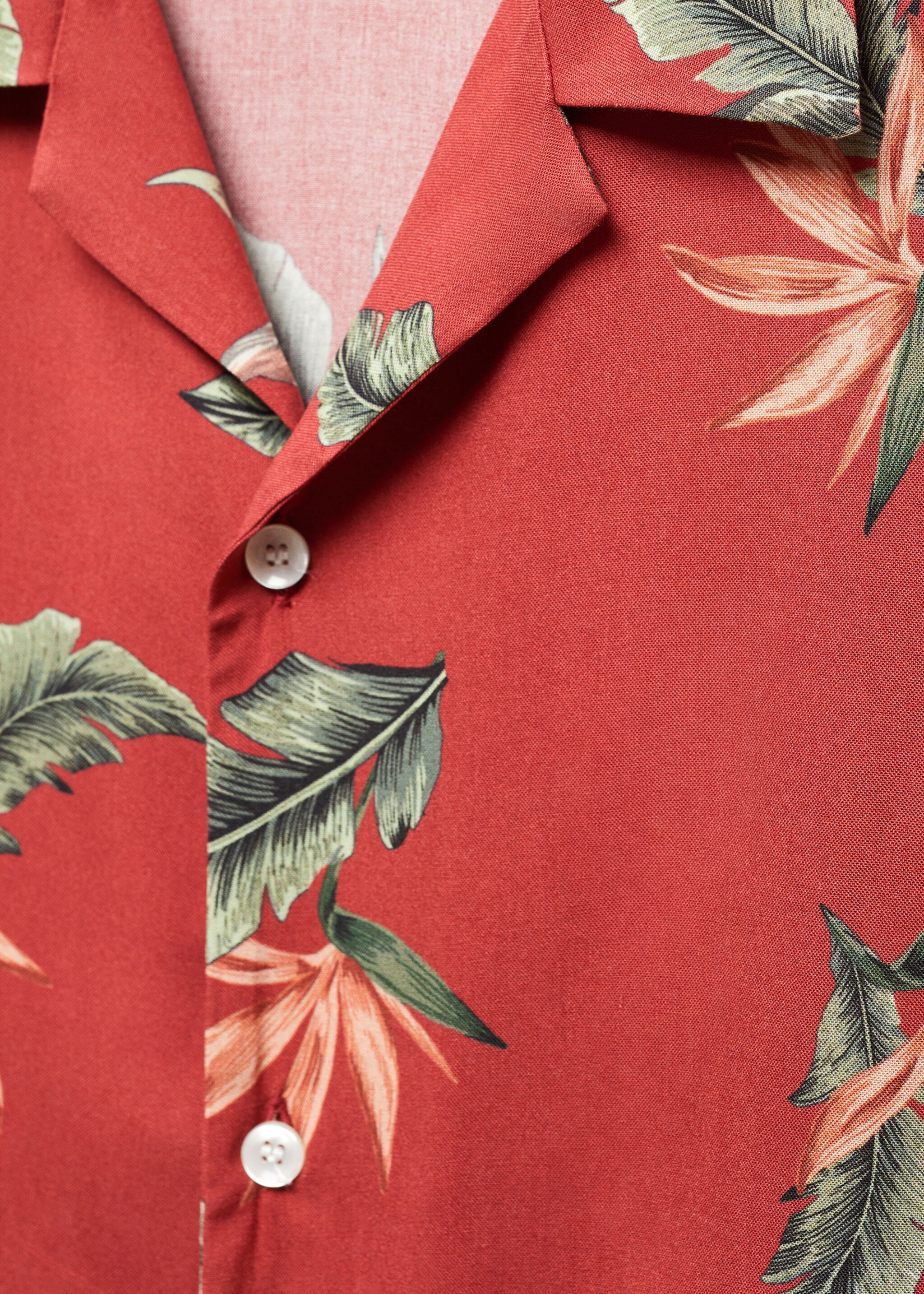 Regular-fit Hawaiian-print shirt - Details of the article 8