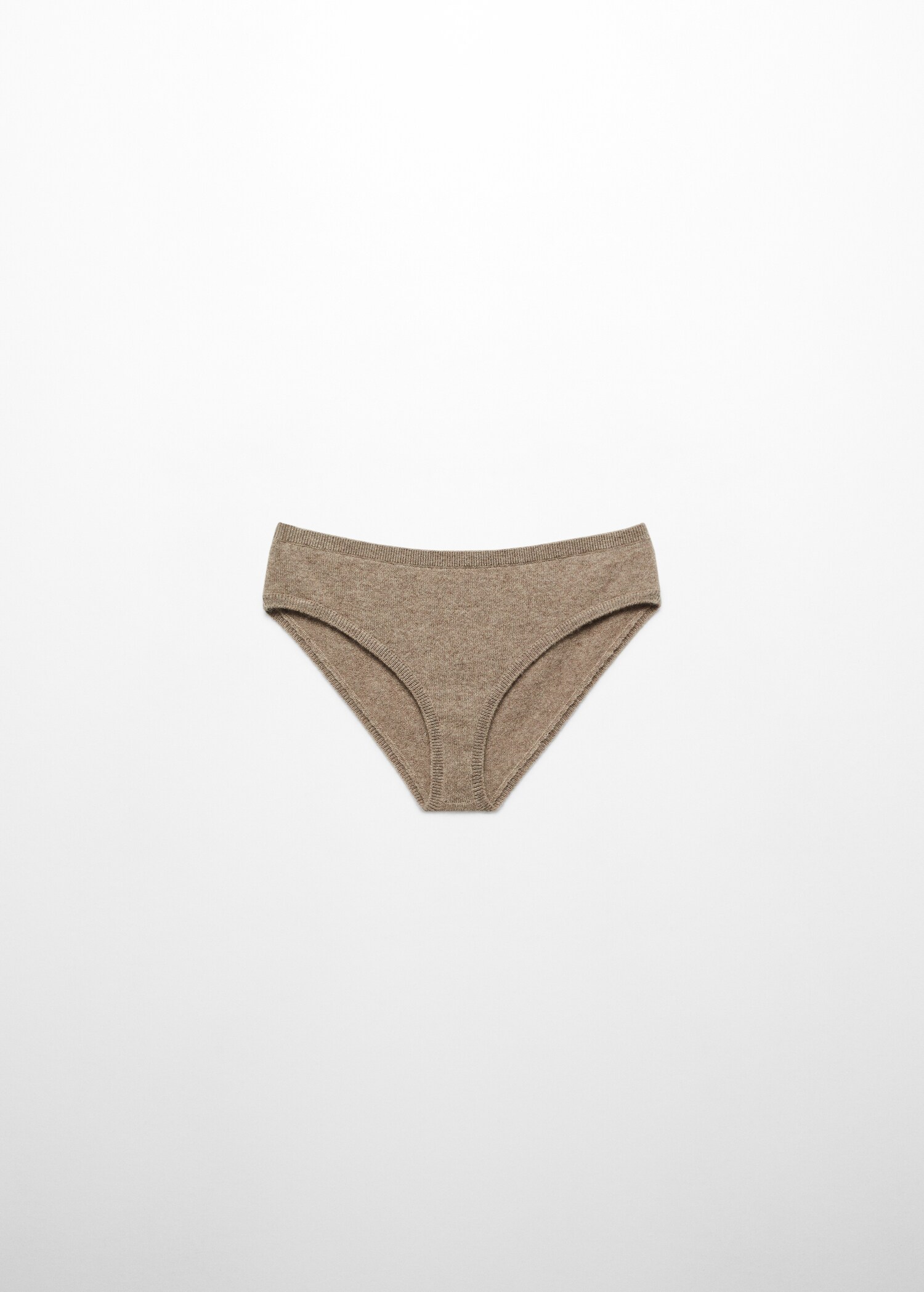 Cashmere knitted shorts - Article without model