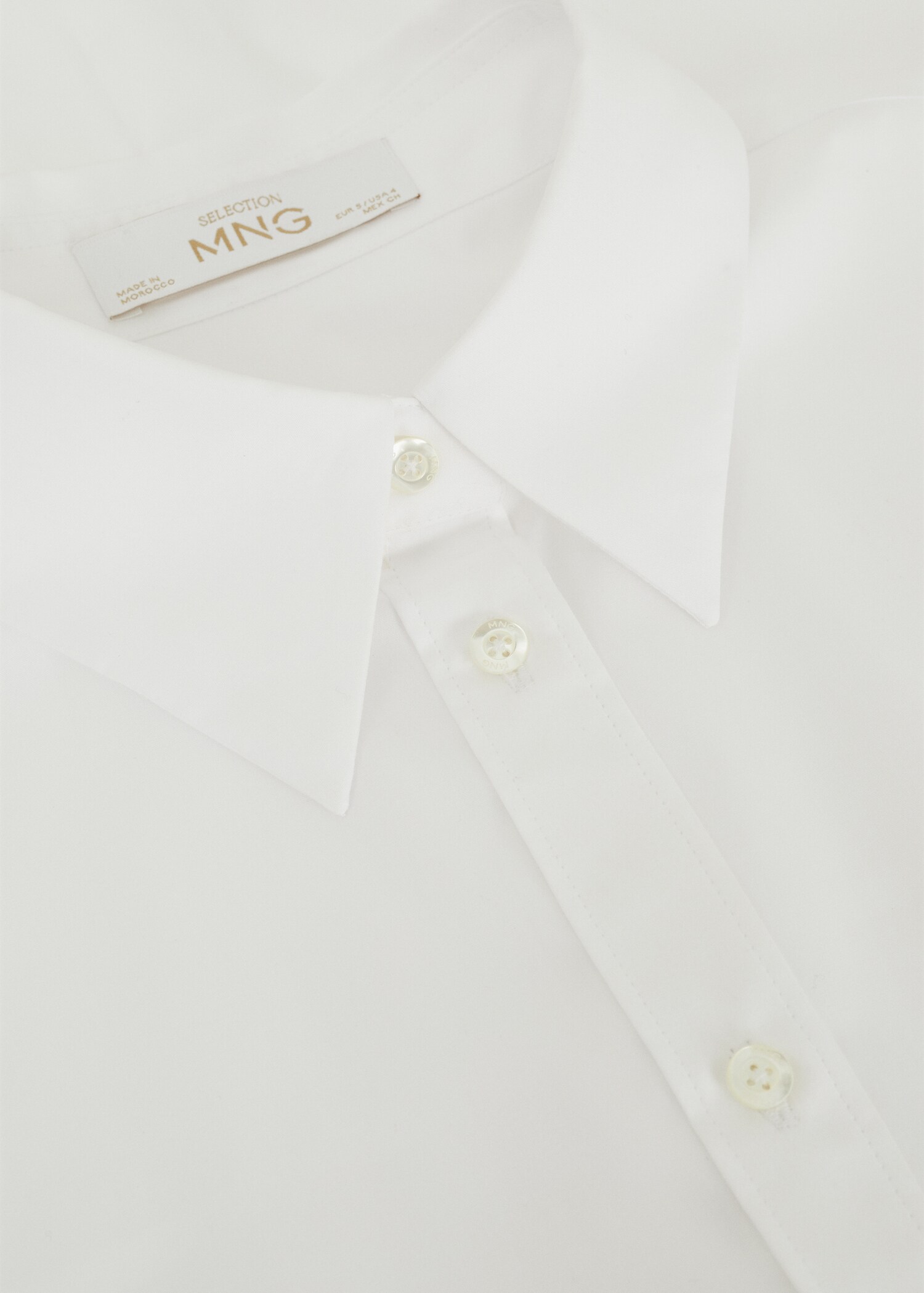 Cotton long shirt - Details of the article 8