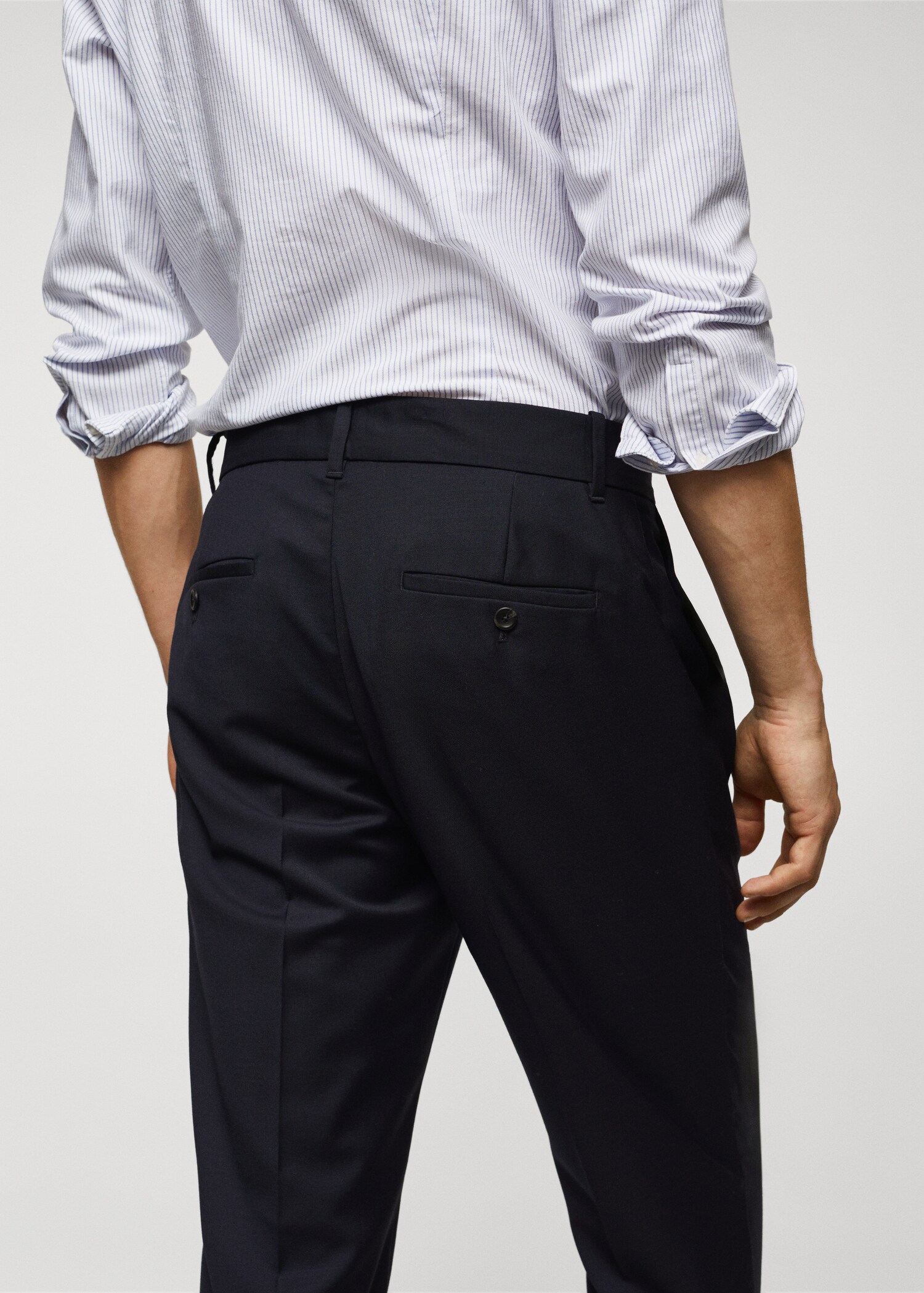 Pantalon pinces laine vierge - Détail de l'article 6