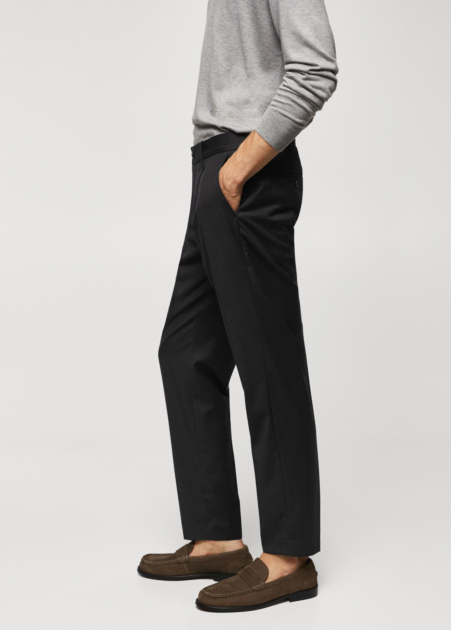 Pantalon pinces laine vierge - Détail de l'article 2