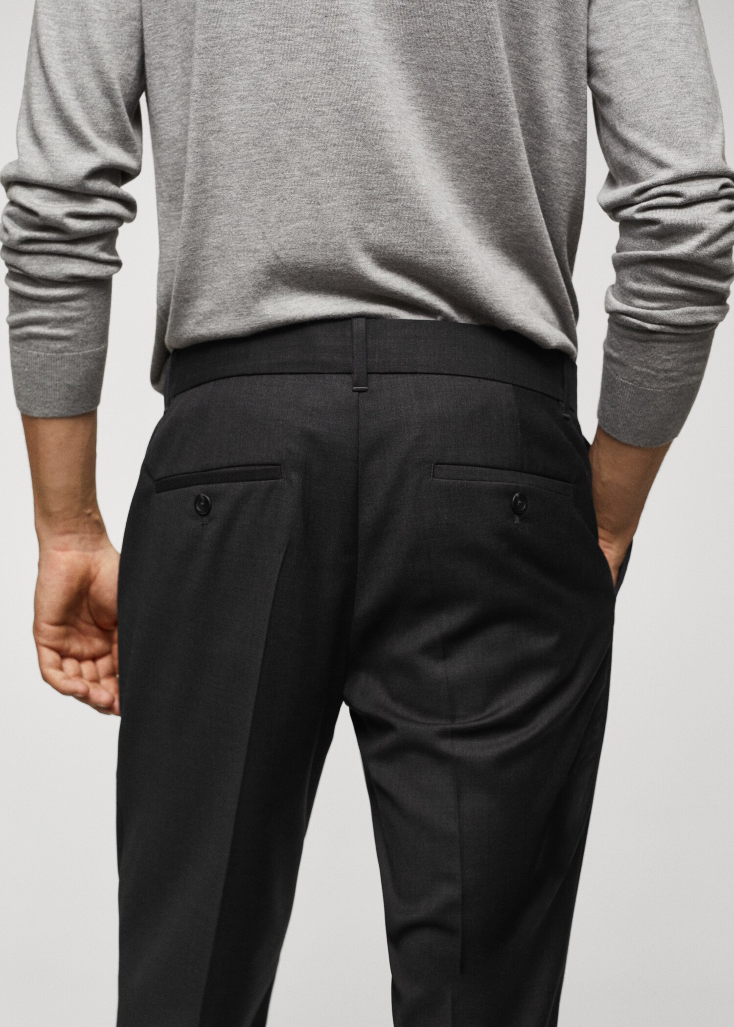 Pantalon pinces laine vierge - Détail de l'article 6
