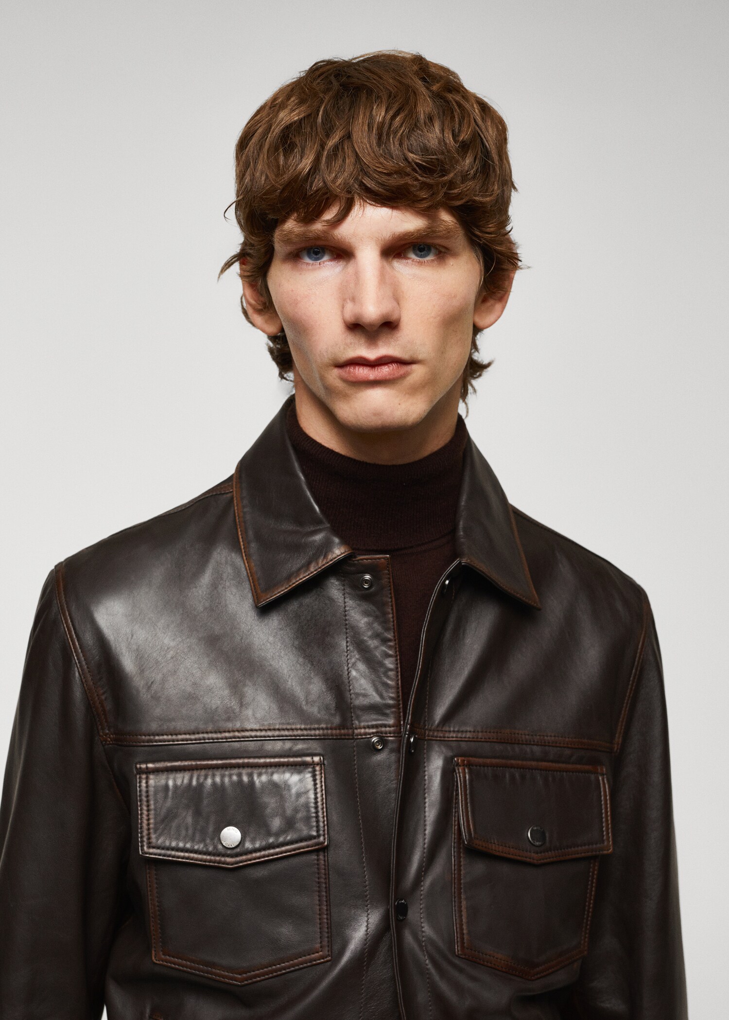 Lederjacke im Used-Look - Detail des Artikels 1