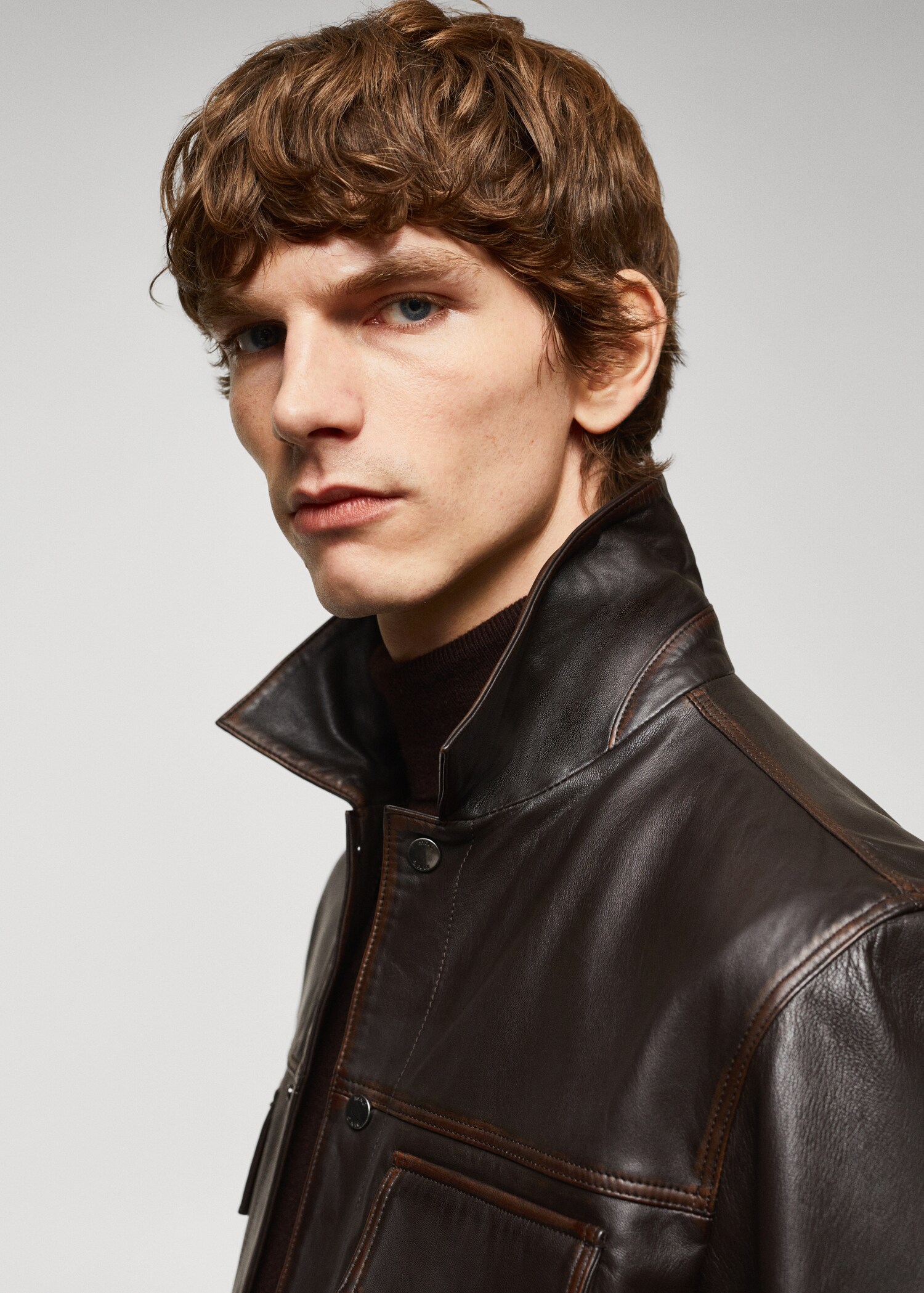 Lederjacke im Used-Look - Detail des Artikels 4