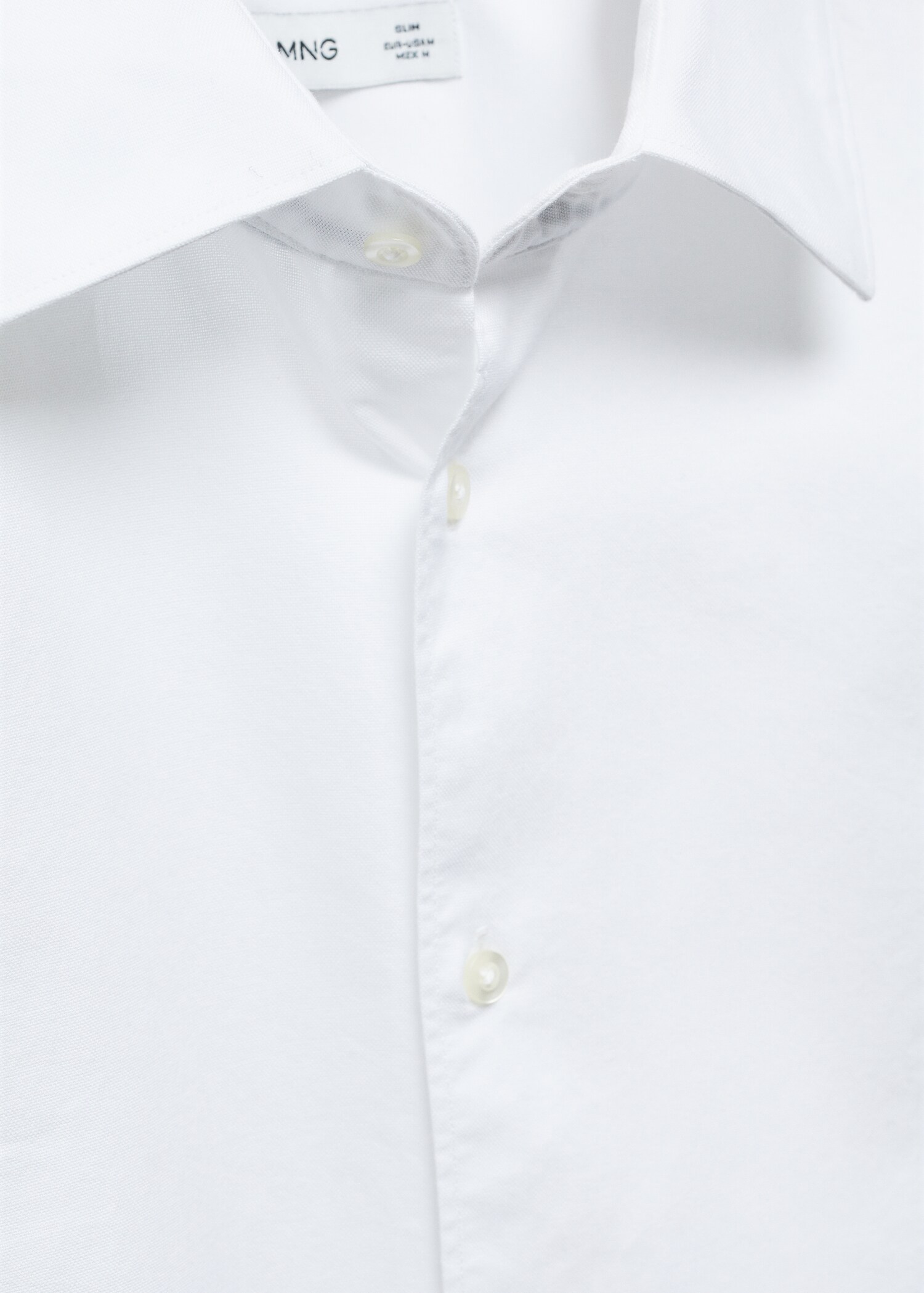 Slim fit Oxford cotton shirt - Details of the article 8