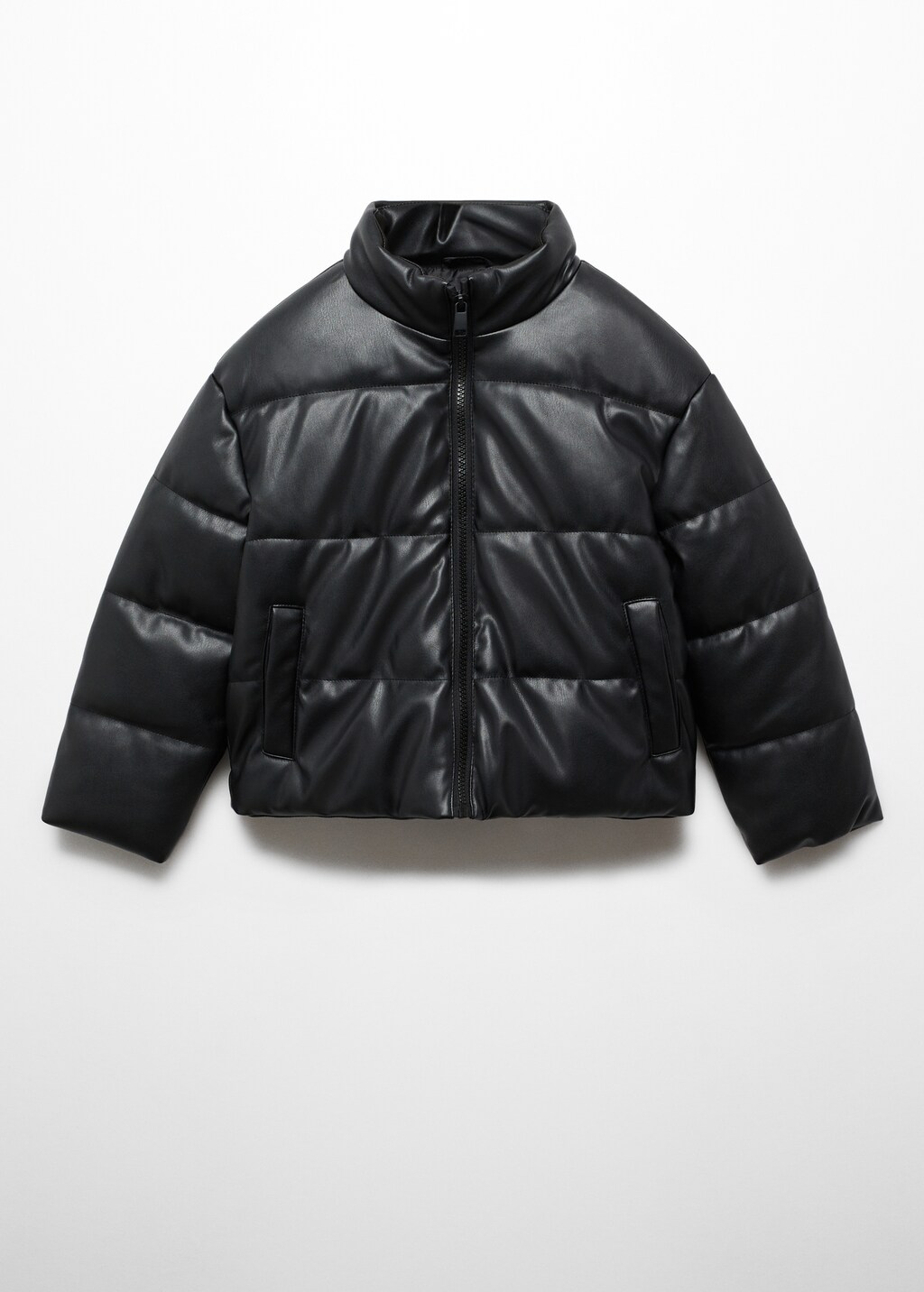 Quilted skin style jacket - Girls | MANGO OUTLET USA