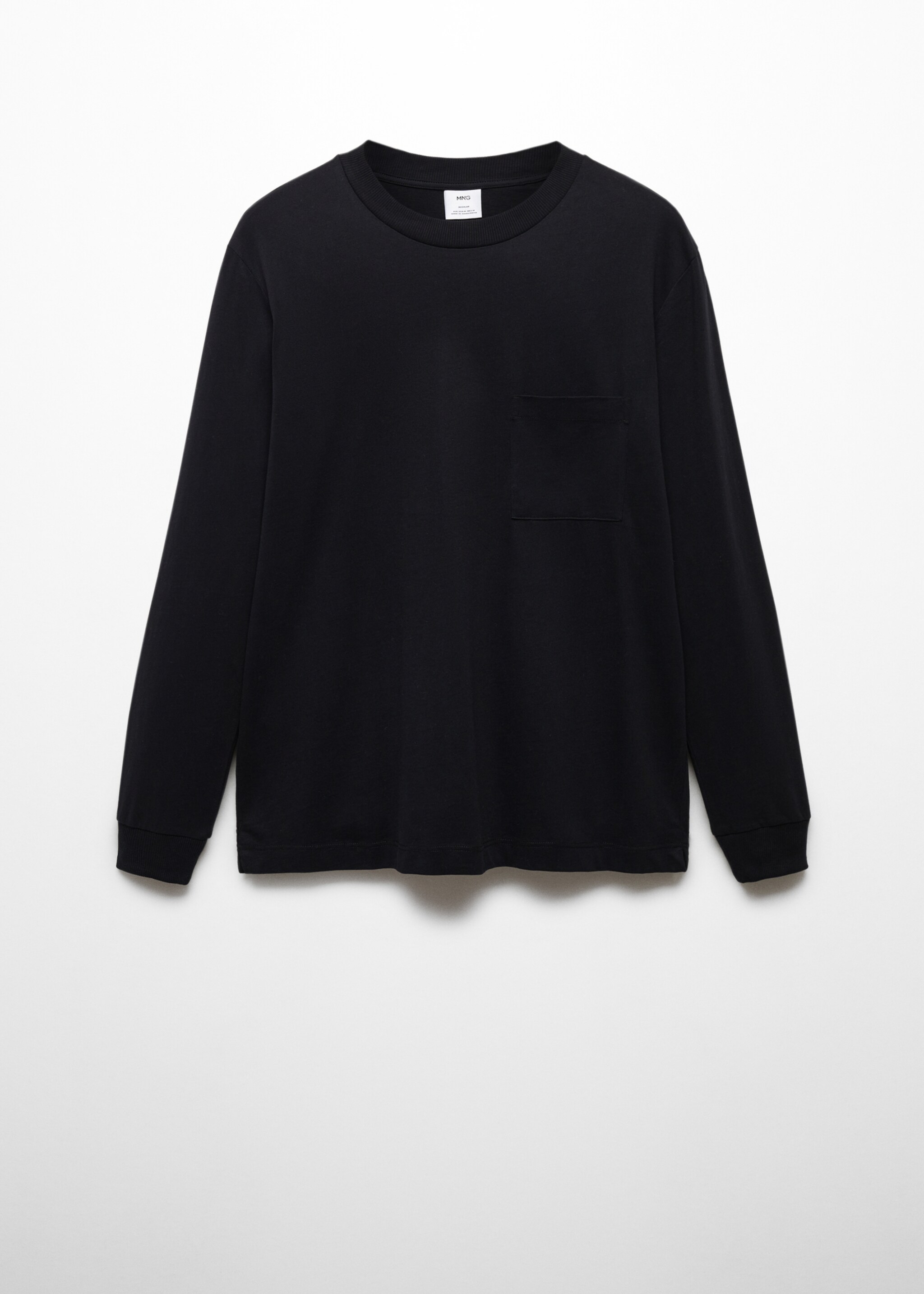 Long-sleeved t-shirt with pockets - Article without model