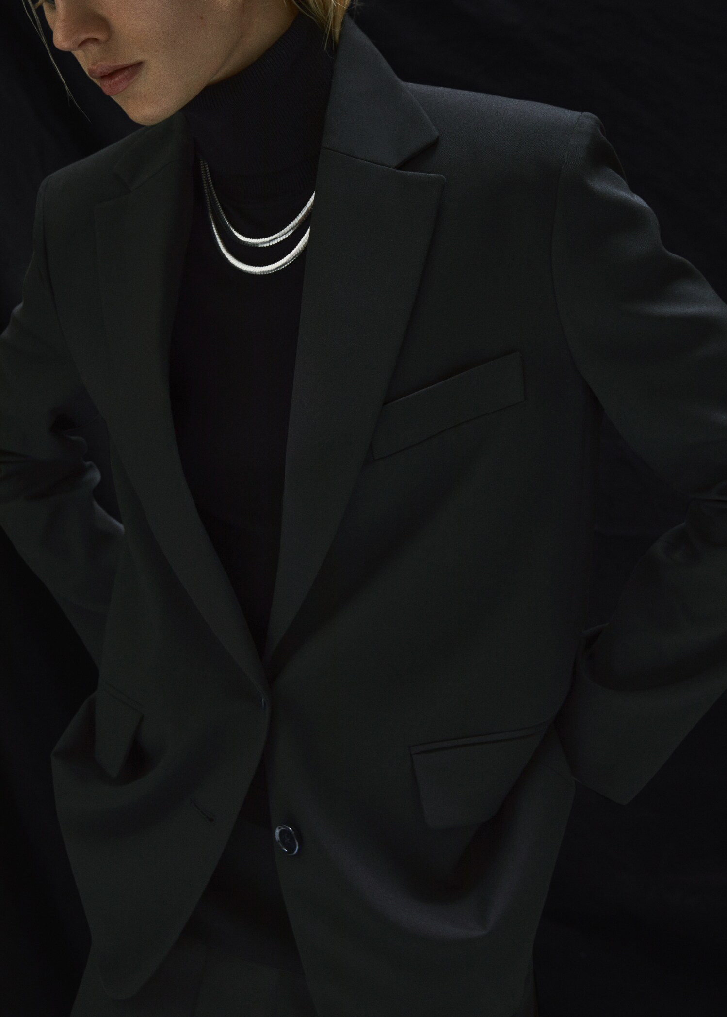 Structured lapels blazer - Details of the article 7