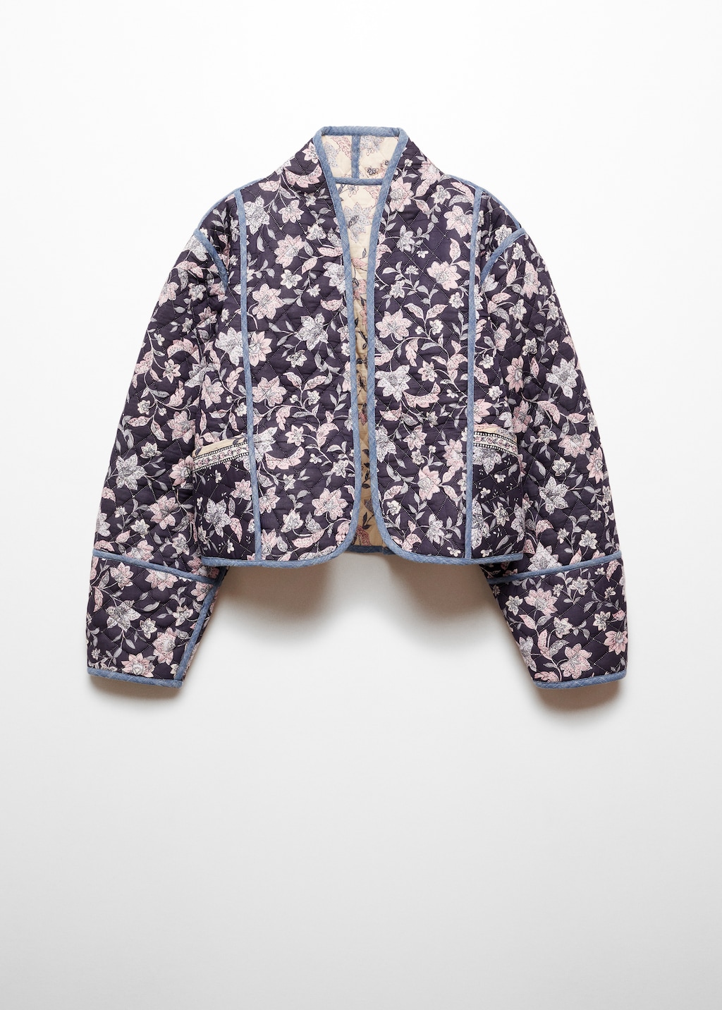 Veste fleurie mango deals