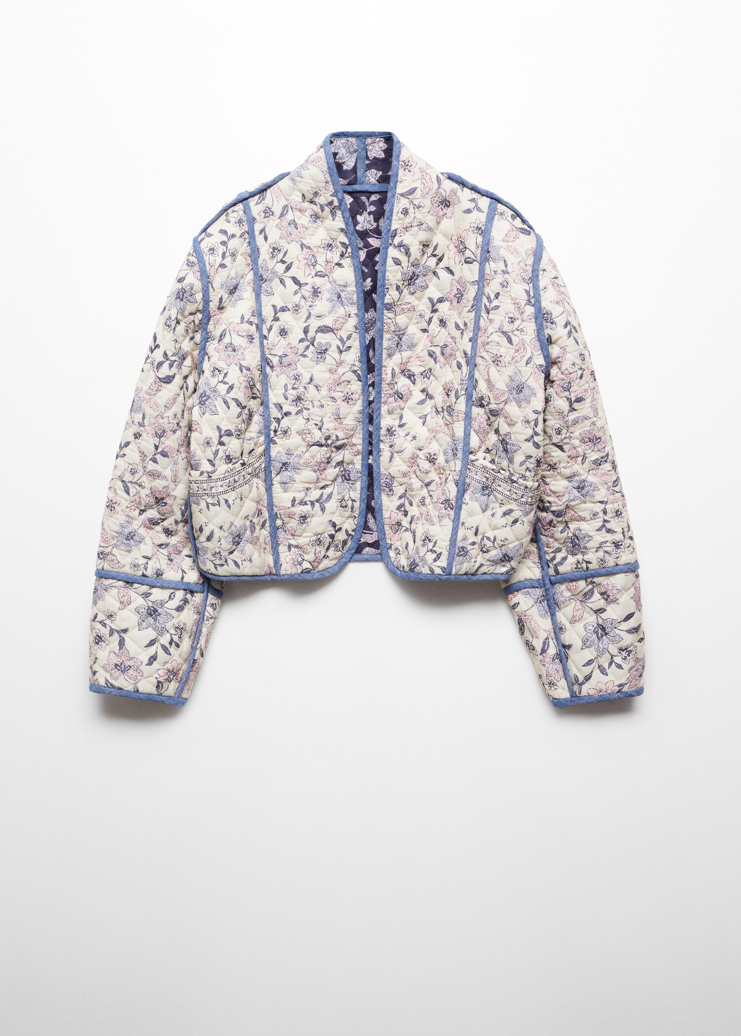 Quilted reversible jacket - Details of the article 0