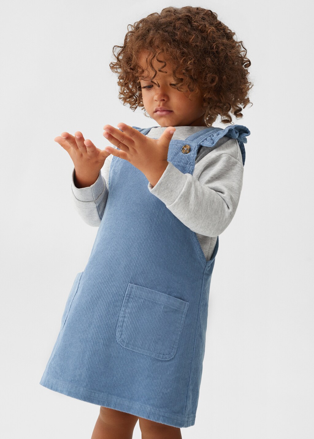 Corduroy overgooier Meisje MANGO OUTLET Nederland