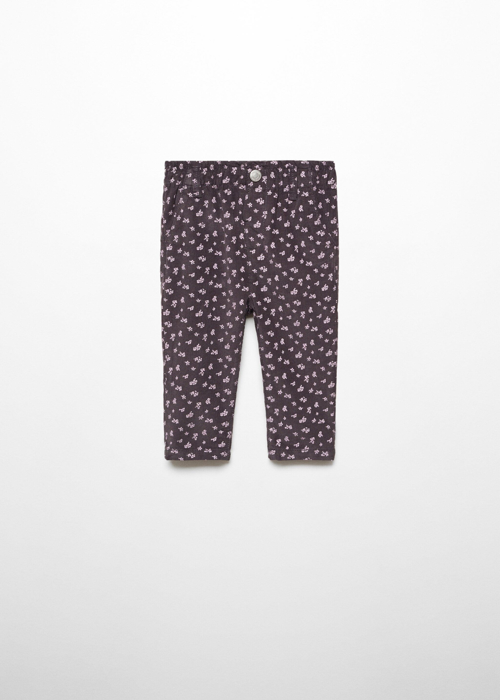 Pantaloni jogger velluto a coste - Articolo senza modello