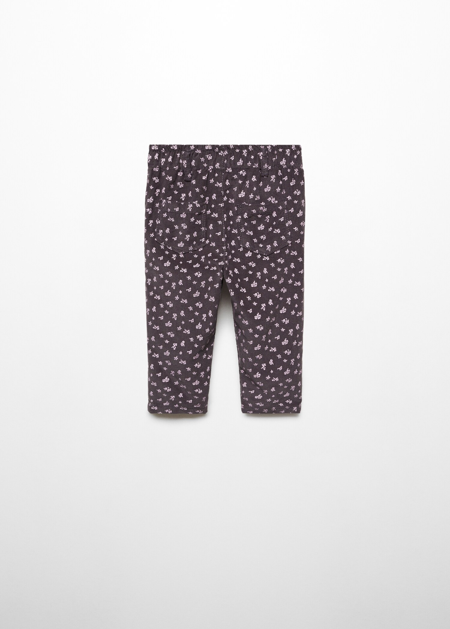 Corduroy jogger trousers - Reverse of the article