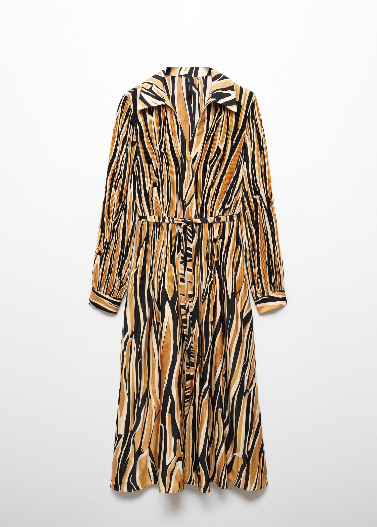 Printed shirt dress - Article without model