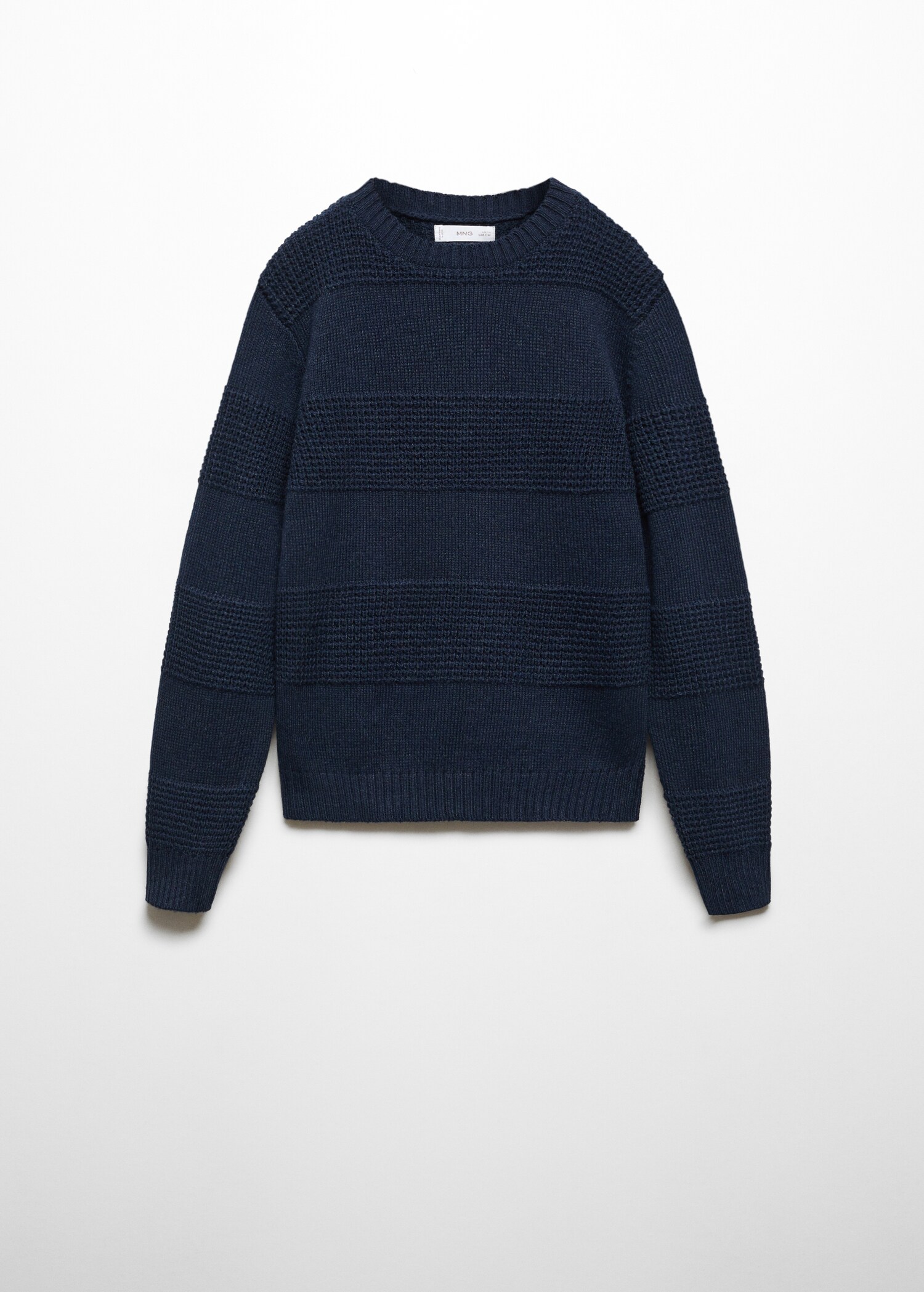 Structured knitted sweater - Article without model