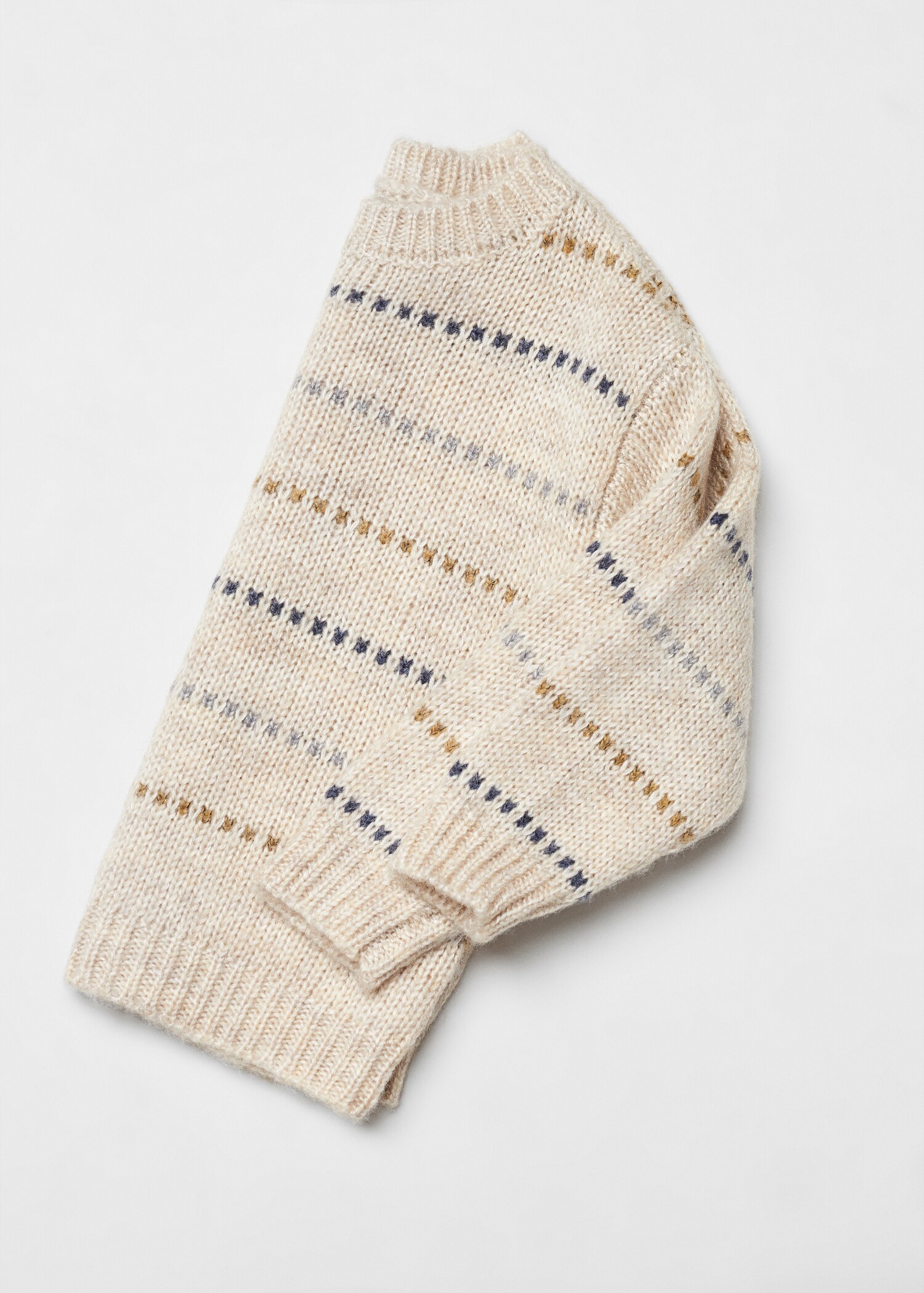 Braided knitted sweater - Details of the article 8