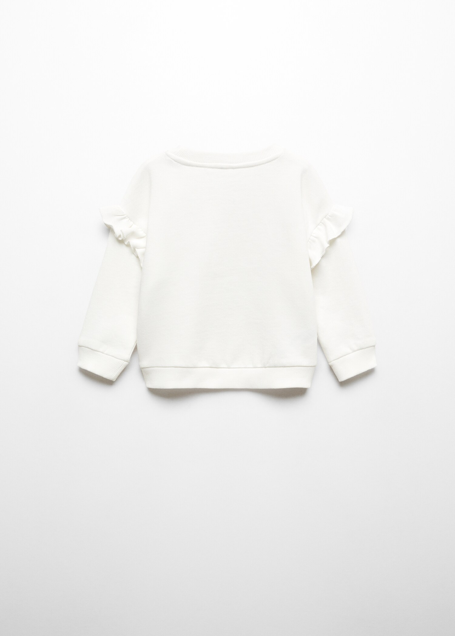 Sweater message imprimé - Verso de l’article
