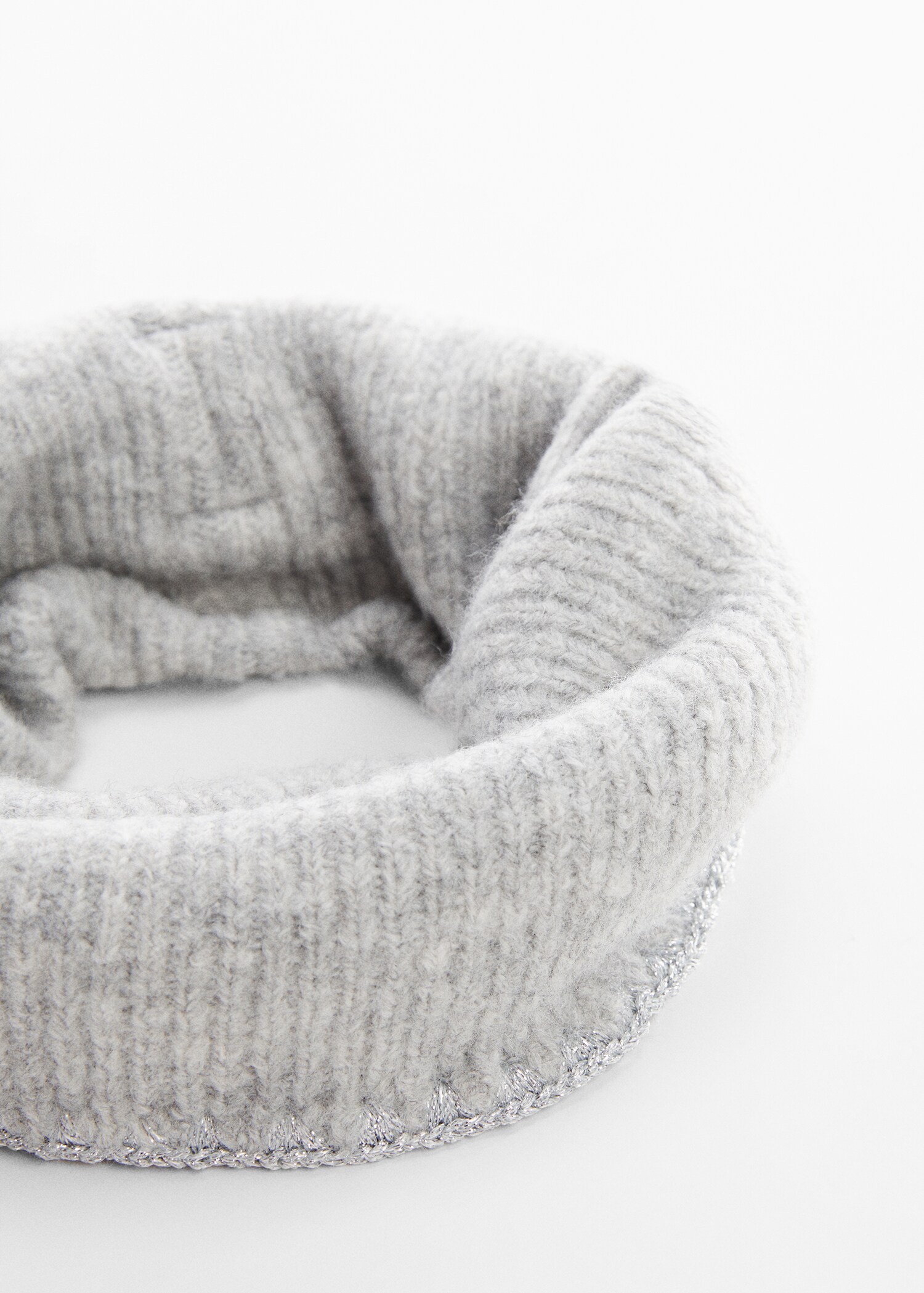 Strickschal - Mittlere Ansicht