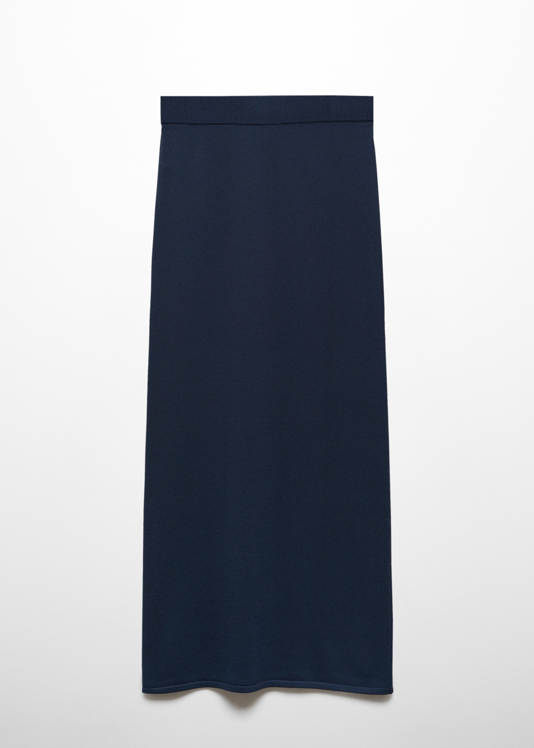 Long knitted skirt - Article without model