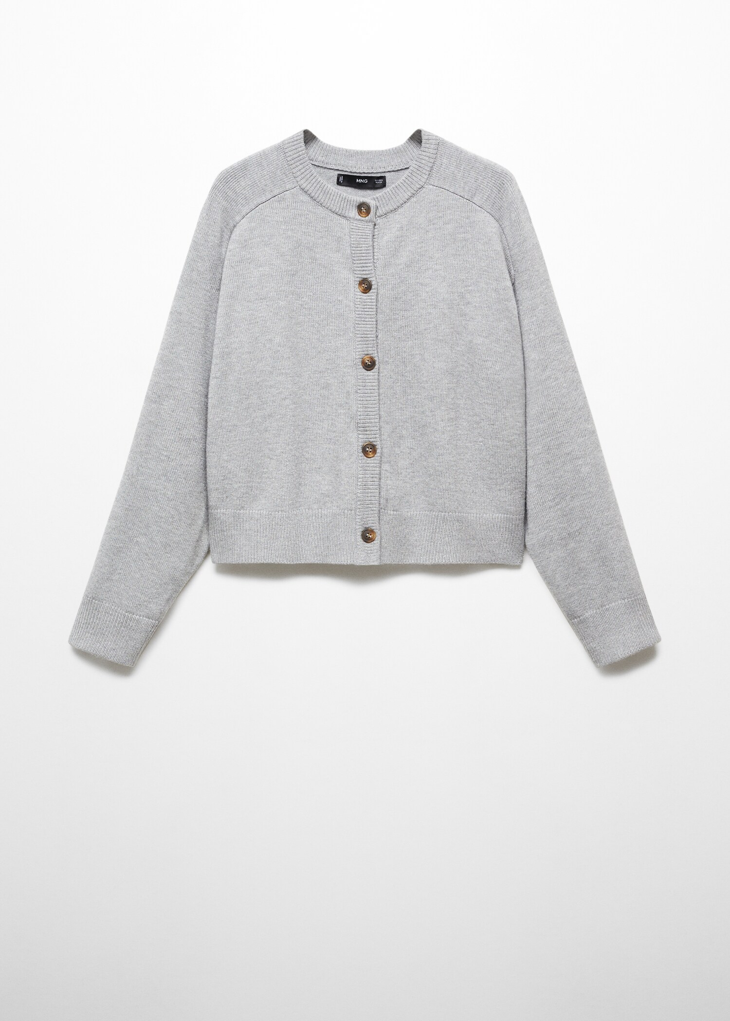 Decorative seams cardigan - Article without model