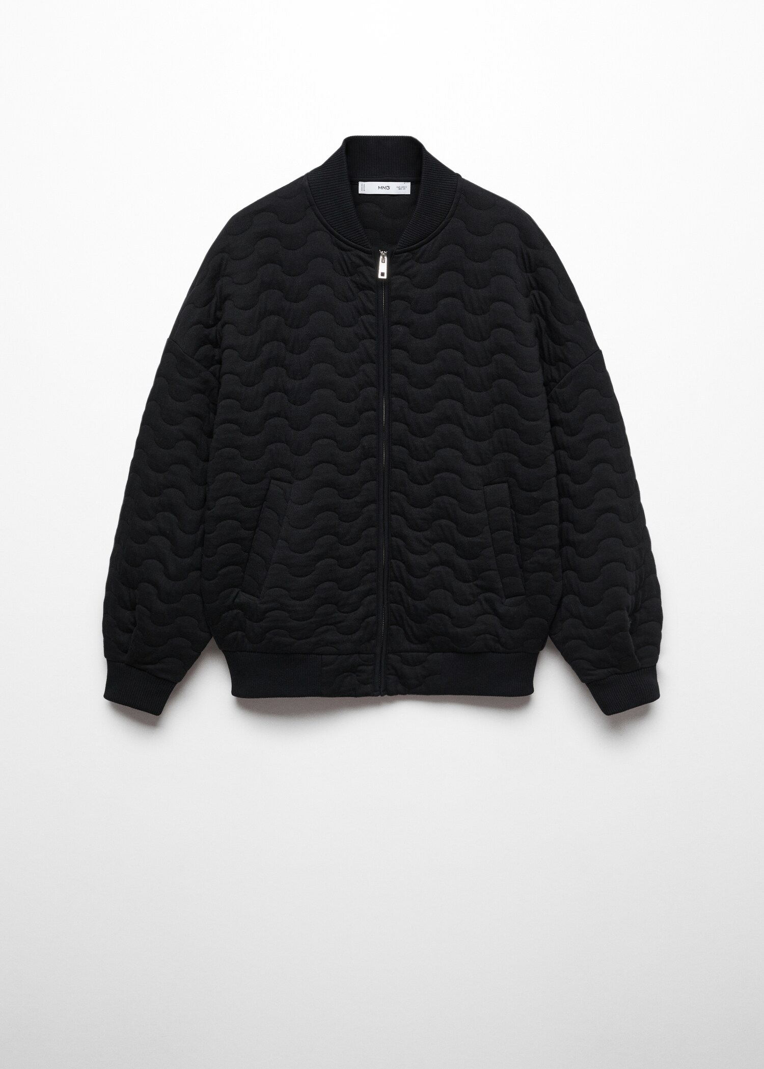 Quilted bomber jacket - Article without model