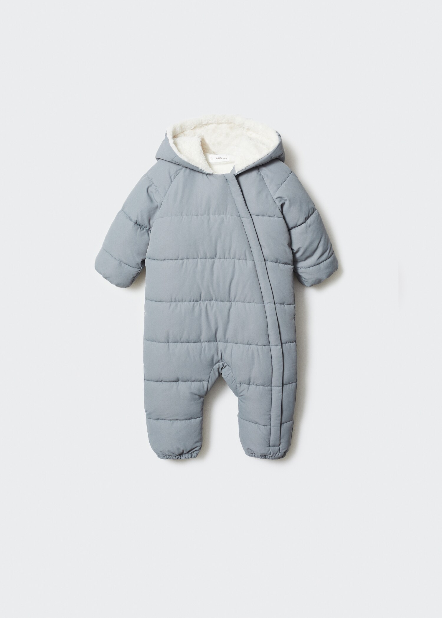 Fur-effect one piece suit - Article without model