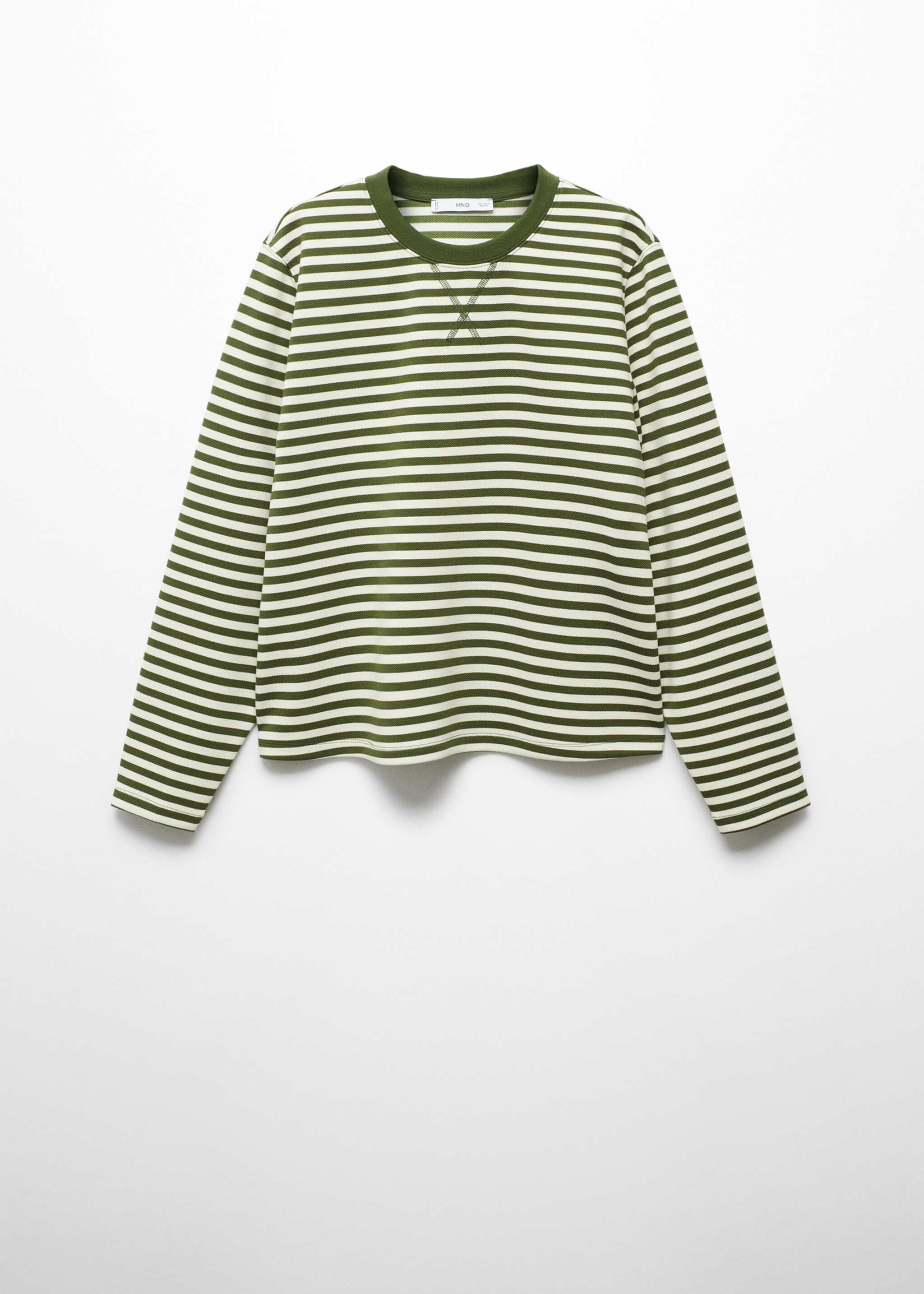 Sweat-shirt à rayures - Article sans modèle