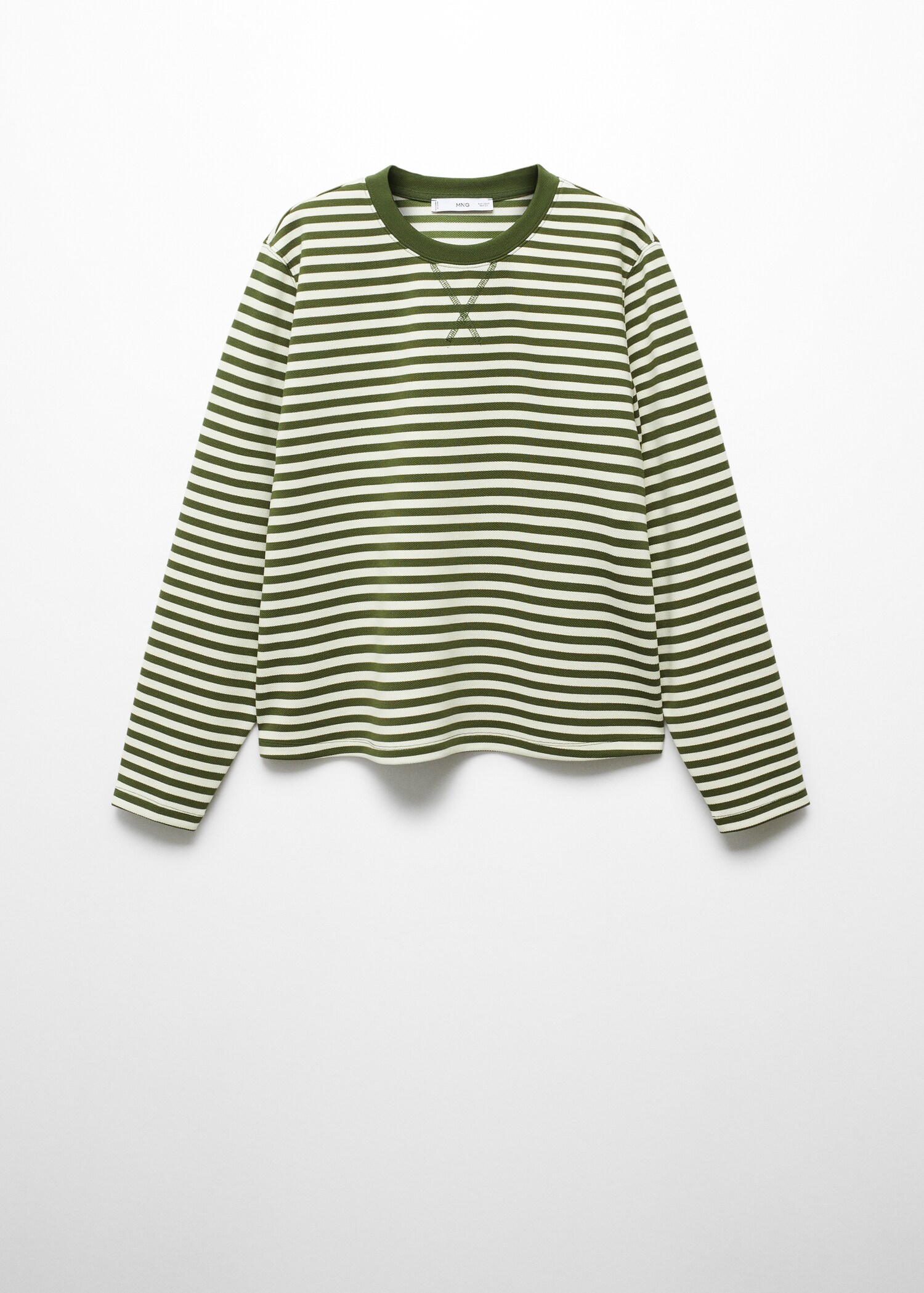 Striped sweatshirt - Article without model