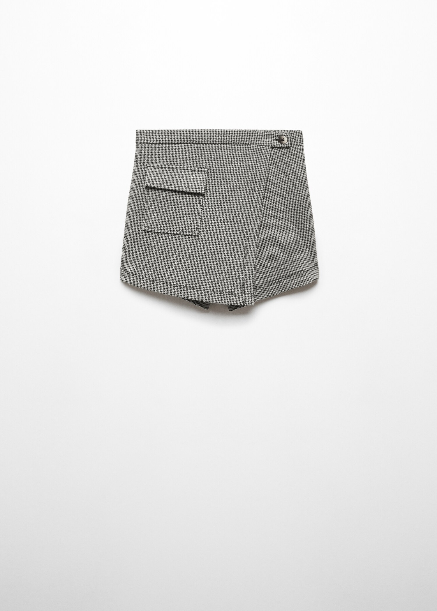 Houndstooth skirt trousers - Article without model