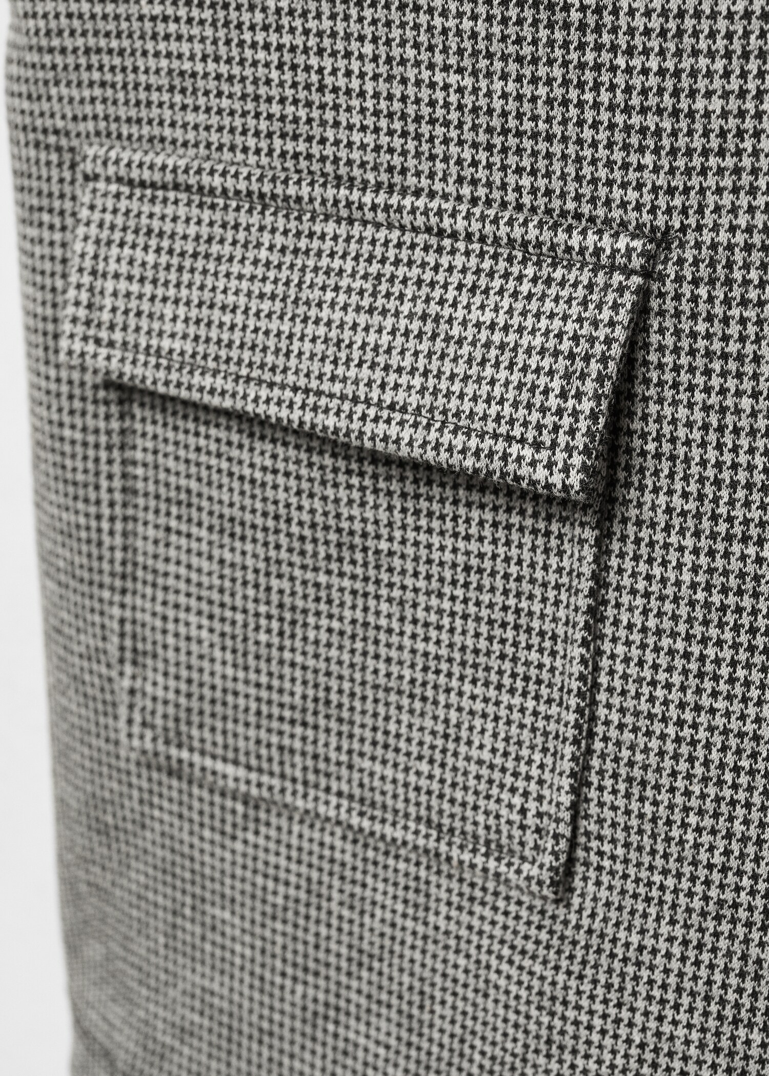 Houndstooth skirt trousers - Details of the article 8