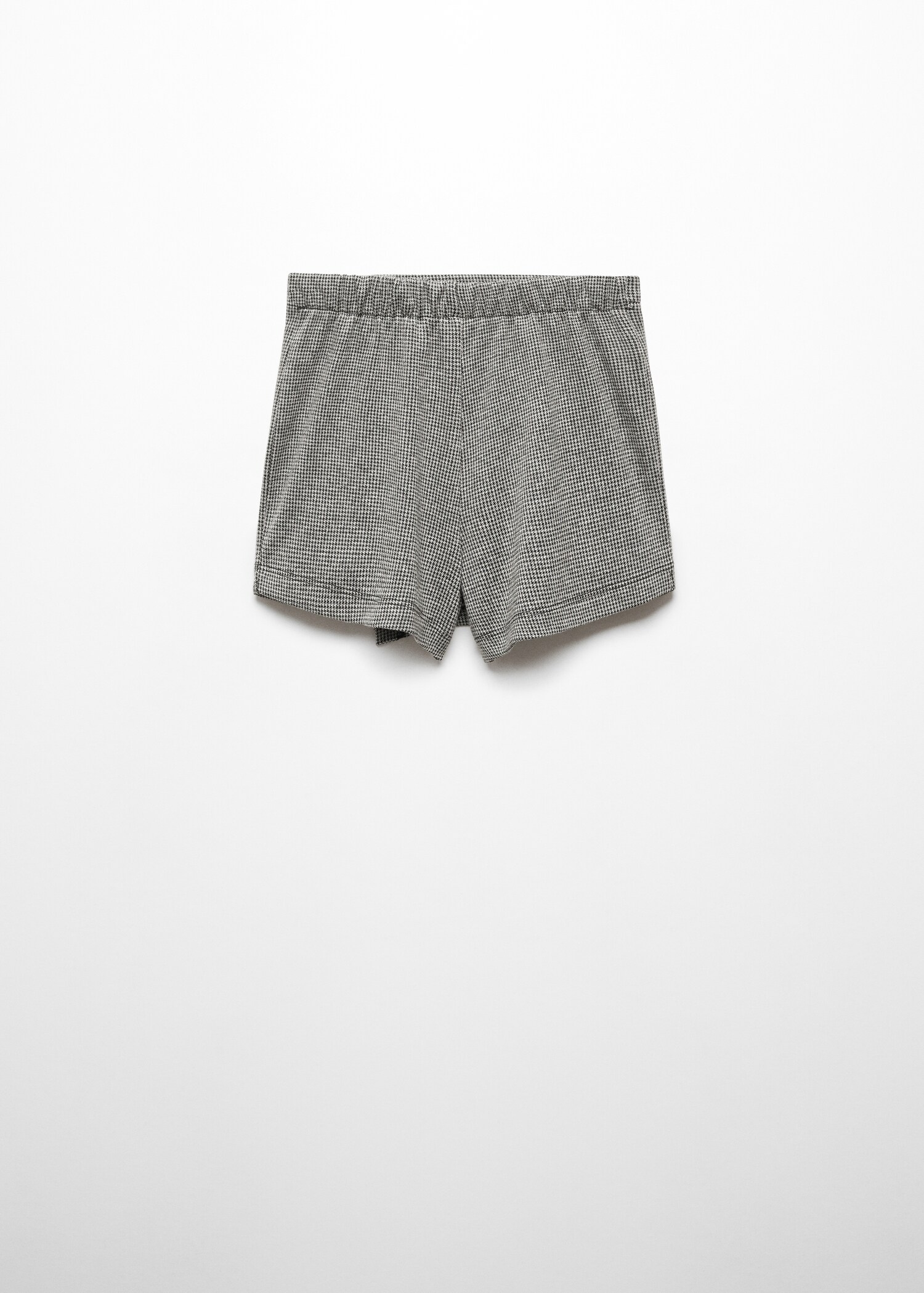 Houndstooth skirt trousers - Reverse of the article