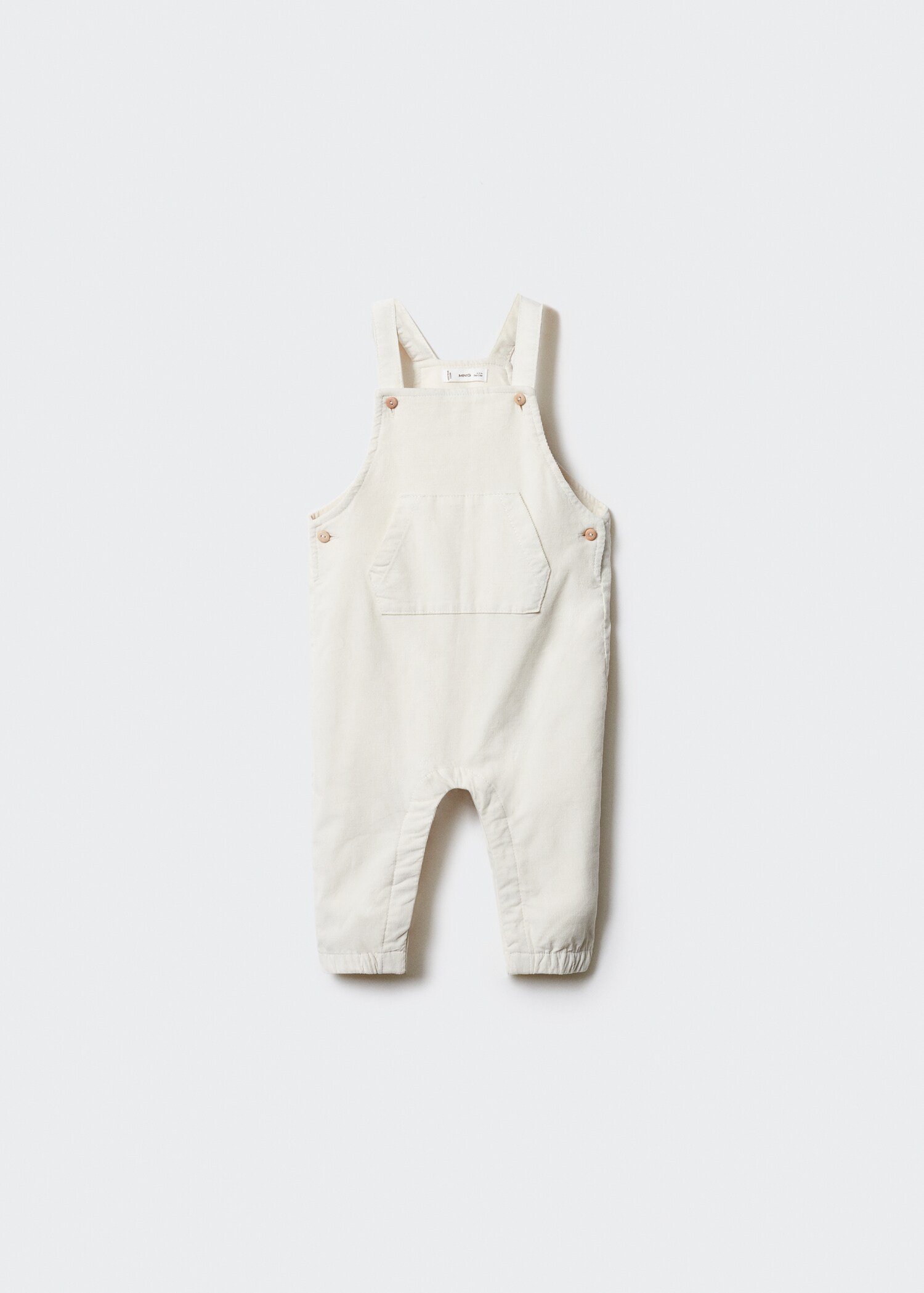 Corduroy dungarees - Article without model