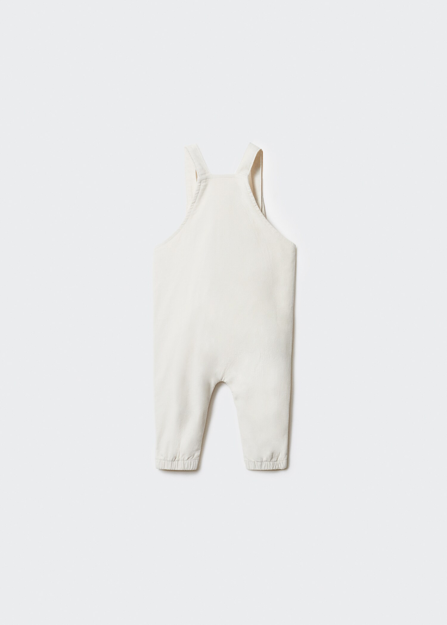 Corduroy dungarees - Reverse of the article