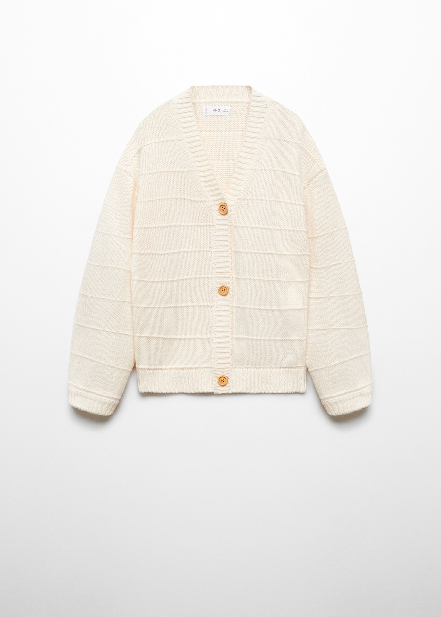 Button knit cardigan - Article without model