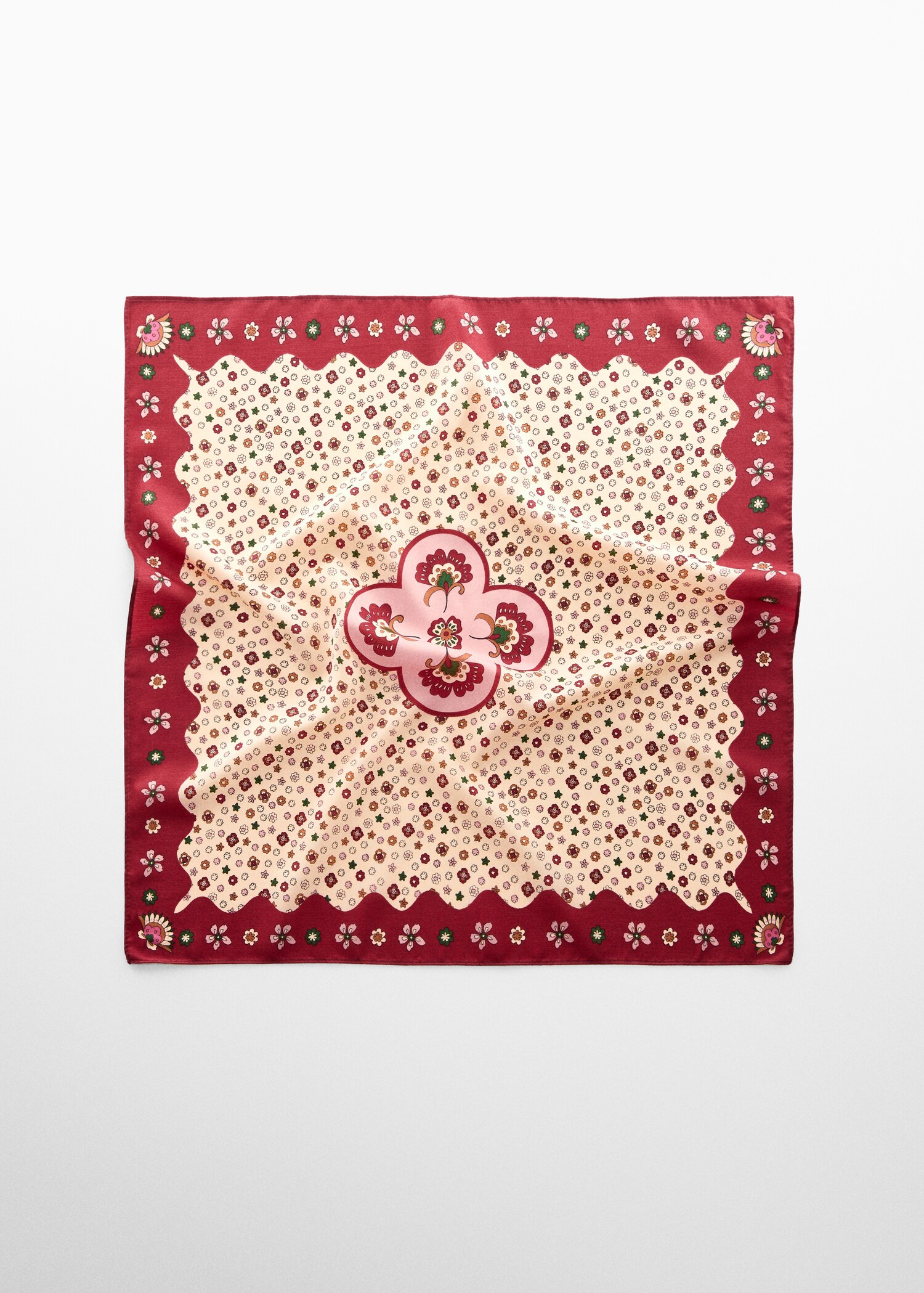 Pañuelo estampado flores - Artículo sin modelo