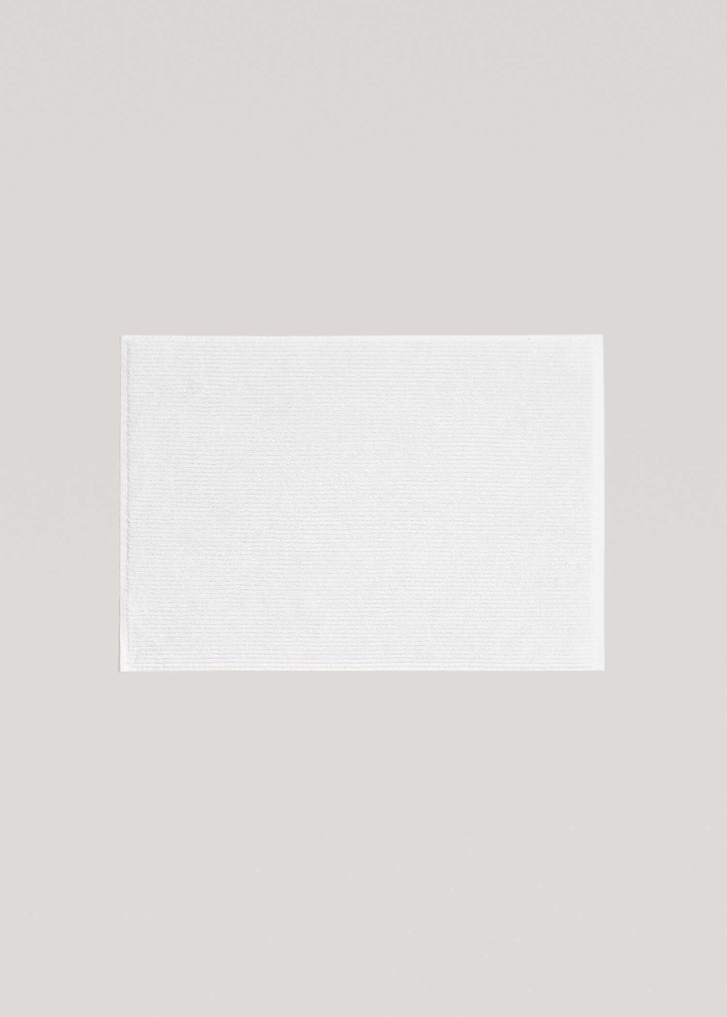 Weicher Badteppich aus Baumwolle 50 x 70 cm - Artikel ohne Model