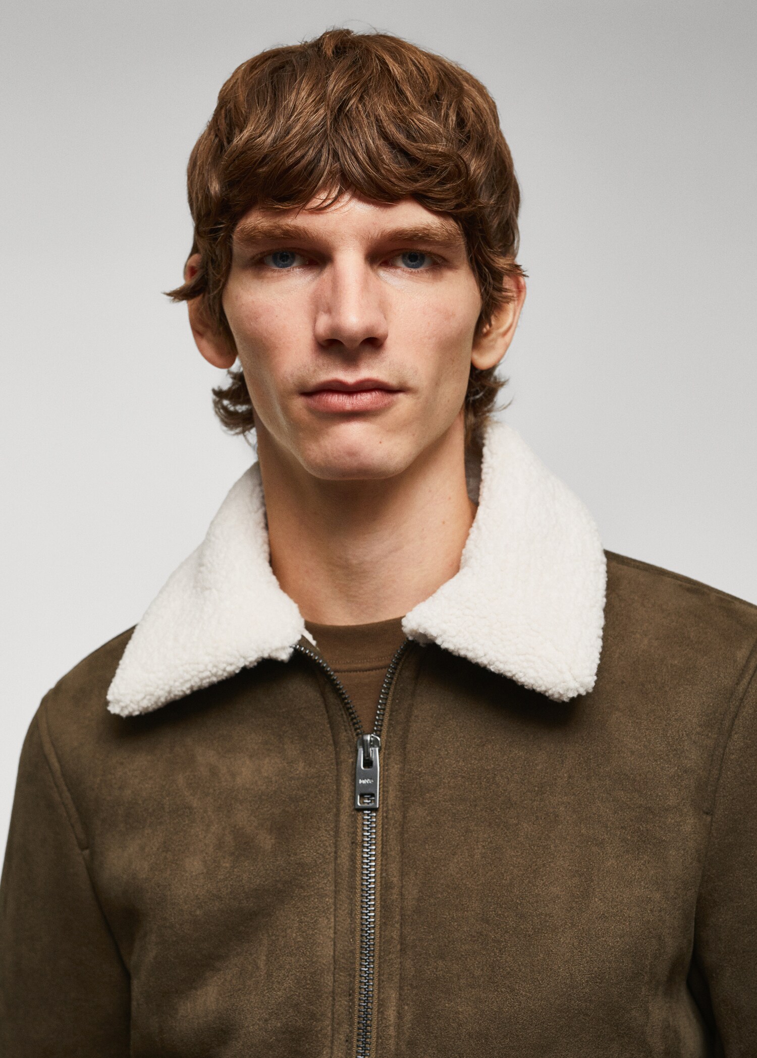 Double-face shearling jacket - Details of the article 1